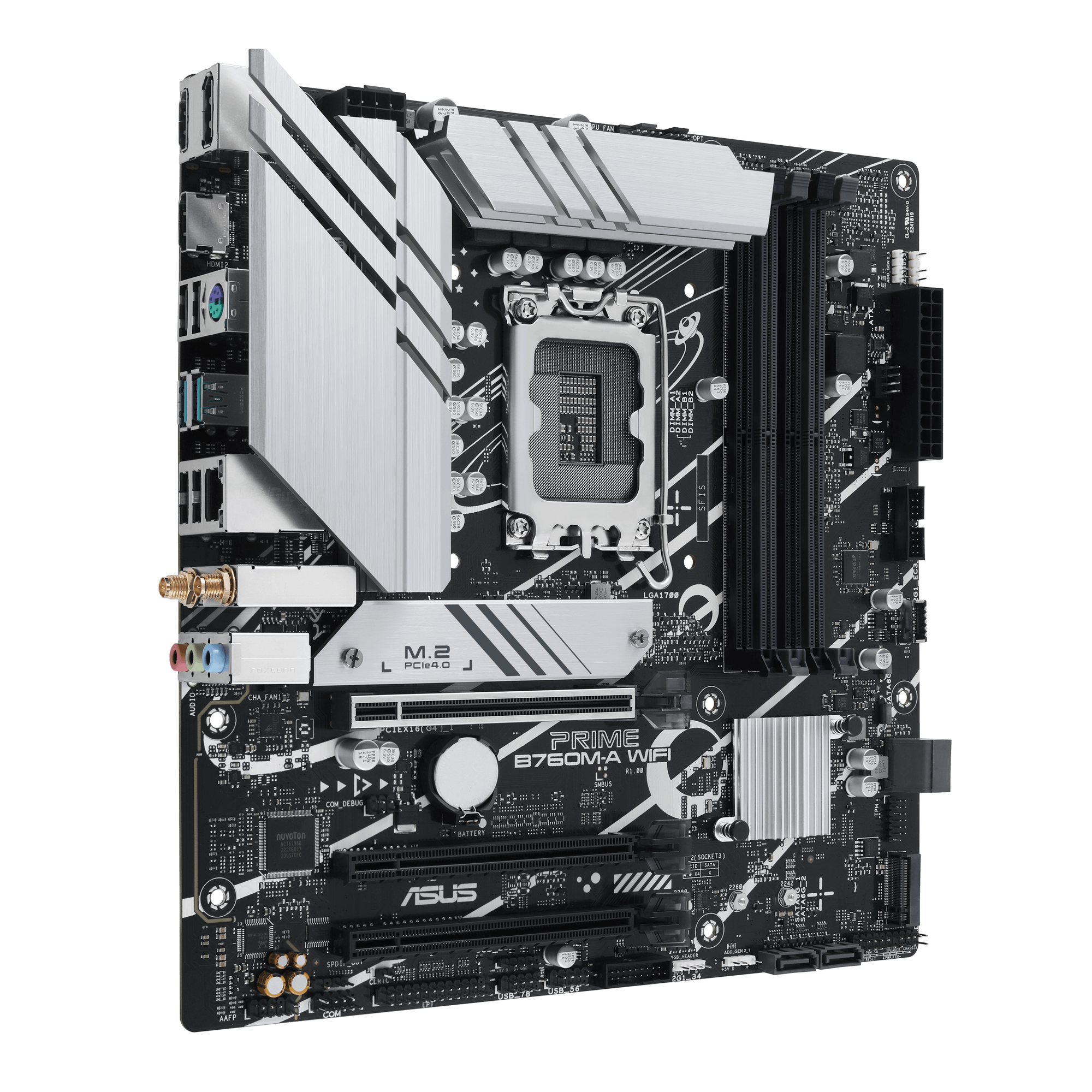 ASUS PRIME B760M-A WIFI Mainboard Sockel Intel LGA 1700 2