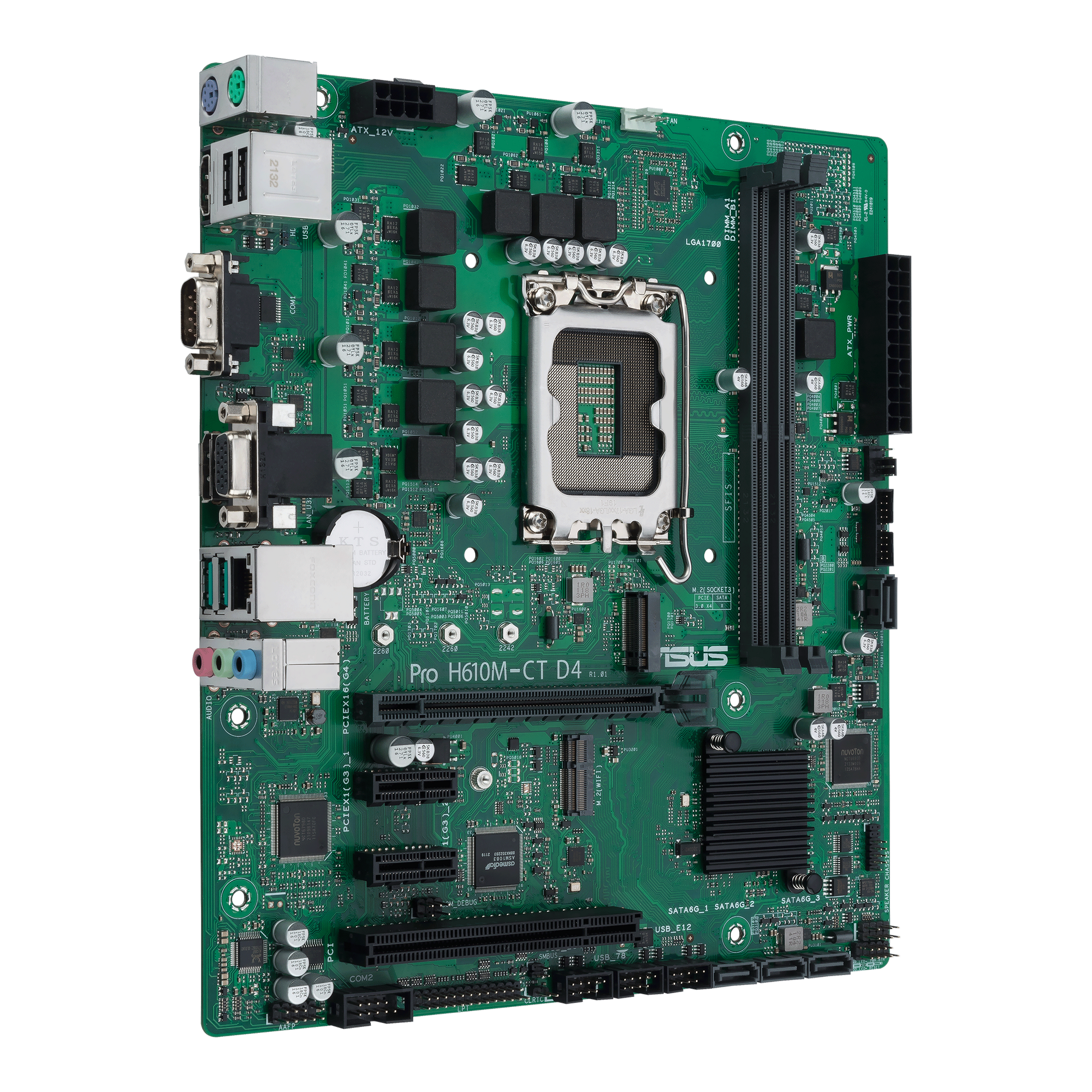 ASUS Pro H610M-C D4-CSM Business Mainboard Sockel Intel LGA 1700 4
