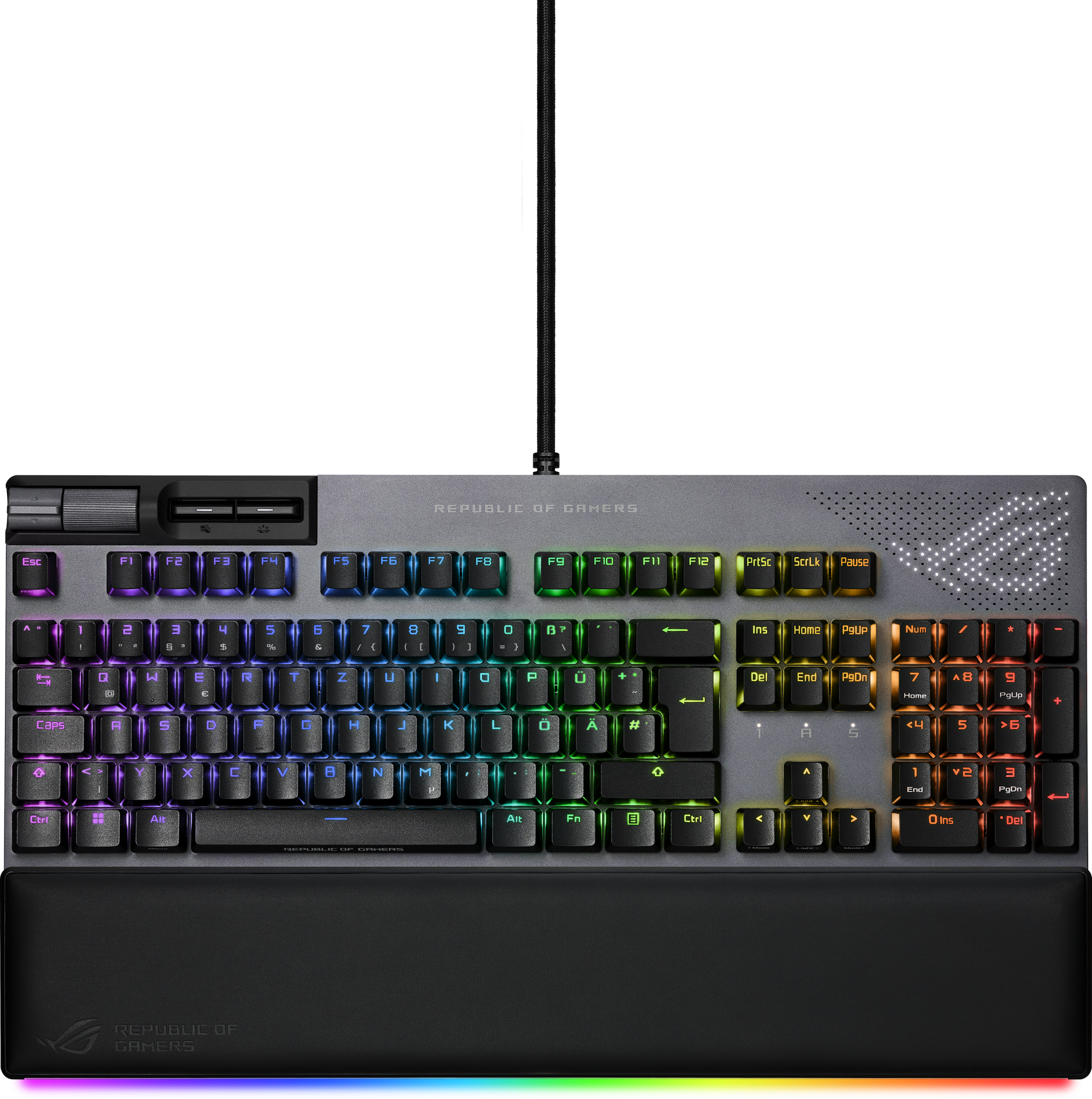 ASUS ROG STRIX Flare II Animate mechanische Gaming-Tastatur