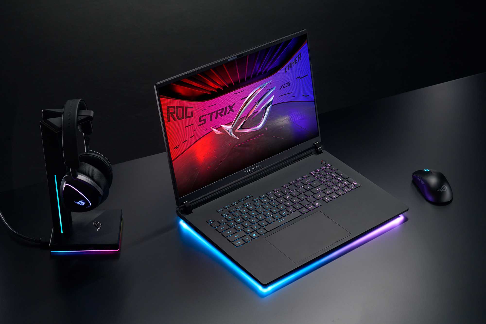 ASUS ROG Strix SCAR 18 G835LR-SA006W Intel Core Ultra 9 275HX Laptop 45,7 cm (18") WQXGA 32 GB DDR5-SDRAM 1 TB SSD NVIDIA GeForce RTX 5070 Ti Wi-Fi 7 (802.11be) Windows 11 Home Deutsch Schwarz 2