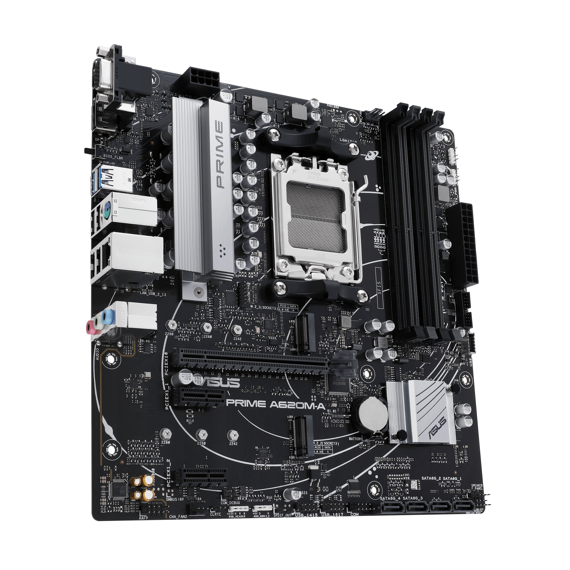 ASUS Prime A620M-A-CSM Mainboard Sockel AMD A620 6