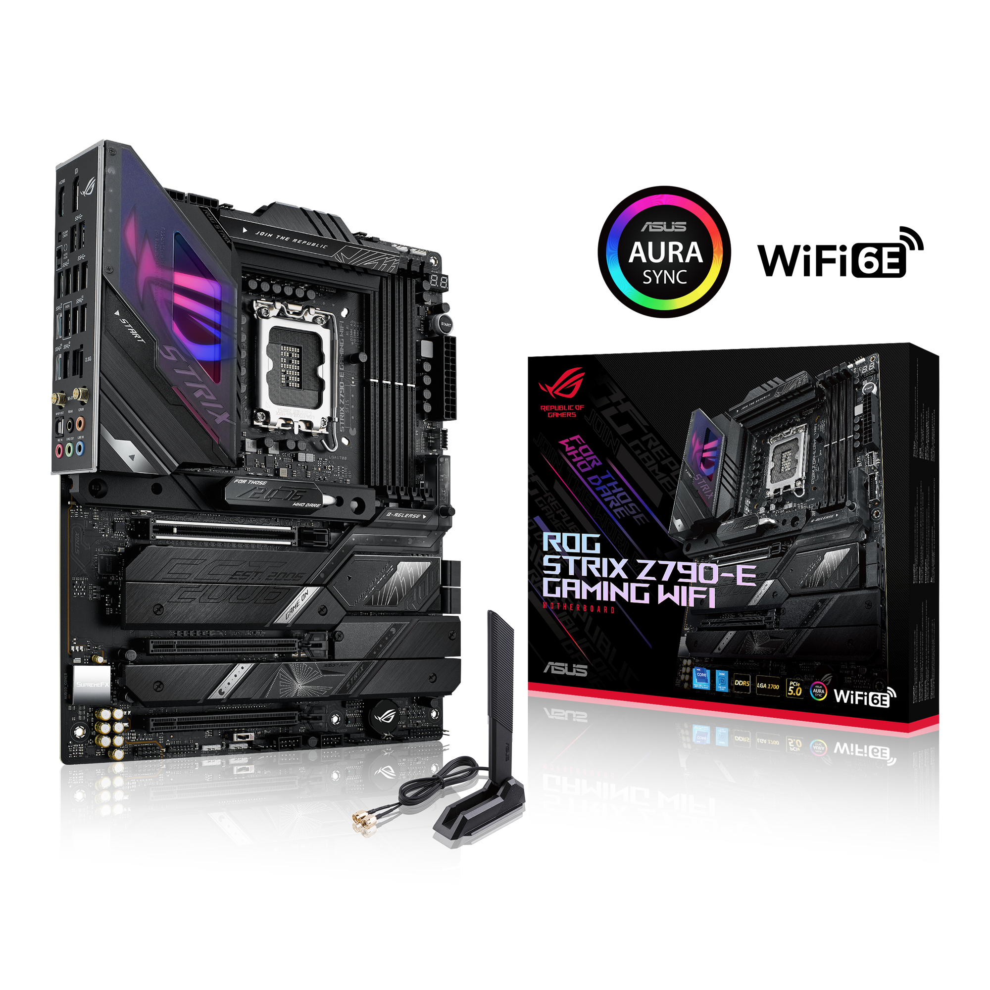 ASUS ROG STRIX Z790-E Gaming WIFI Mainboard Sockel Intel LGA1700