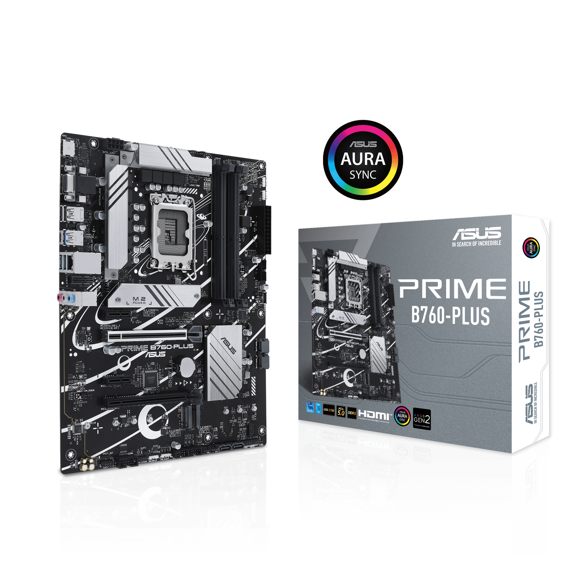 ASUS PRIME B760-PLUS Gaming Mainboard Sockel Intel LGA 1700 2