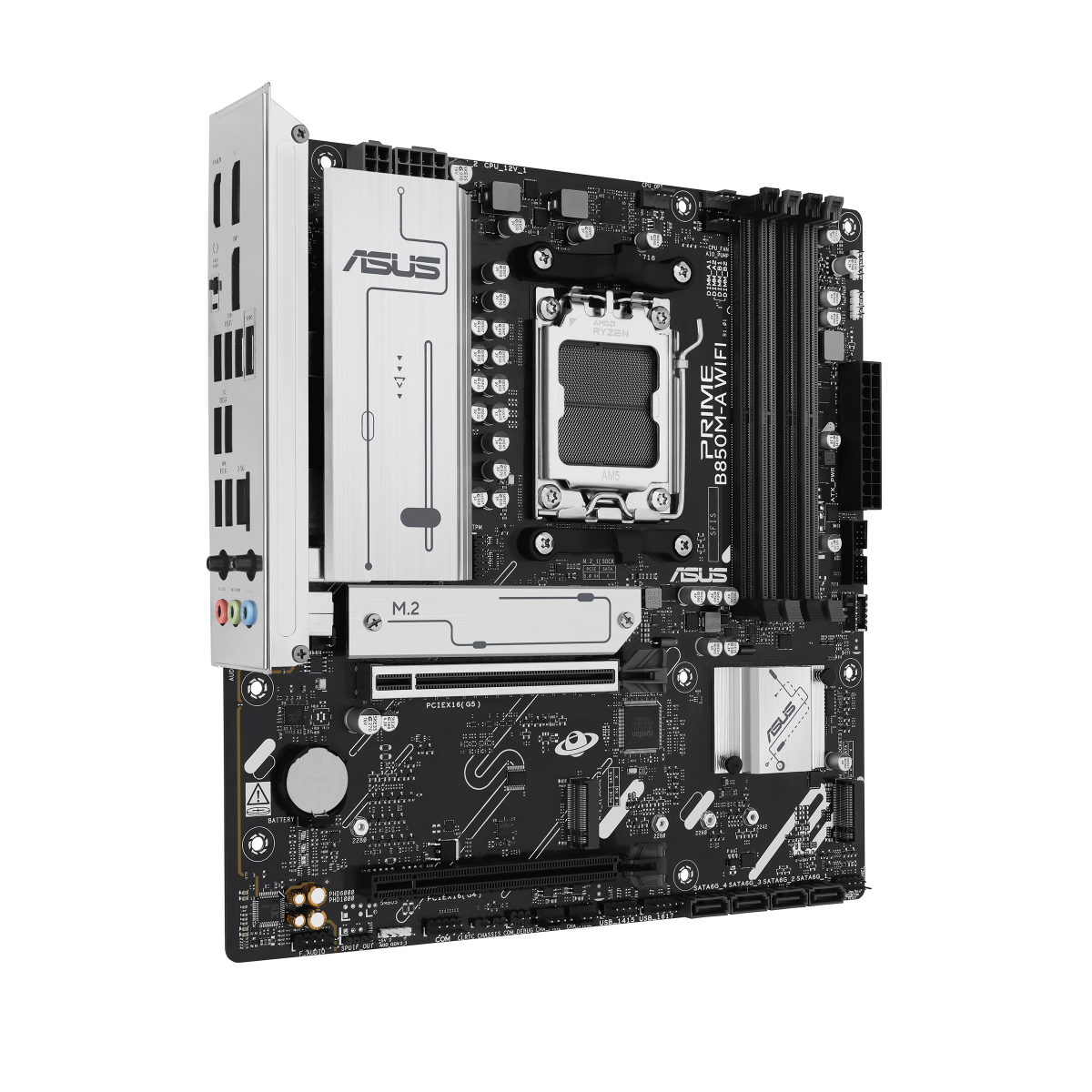 ASUS PRIME B850M-A WIFI Gaming Mainboard Sockel AMD AM5 7