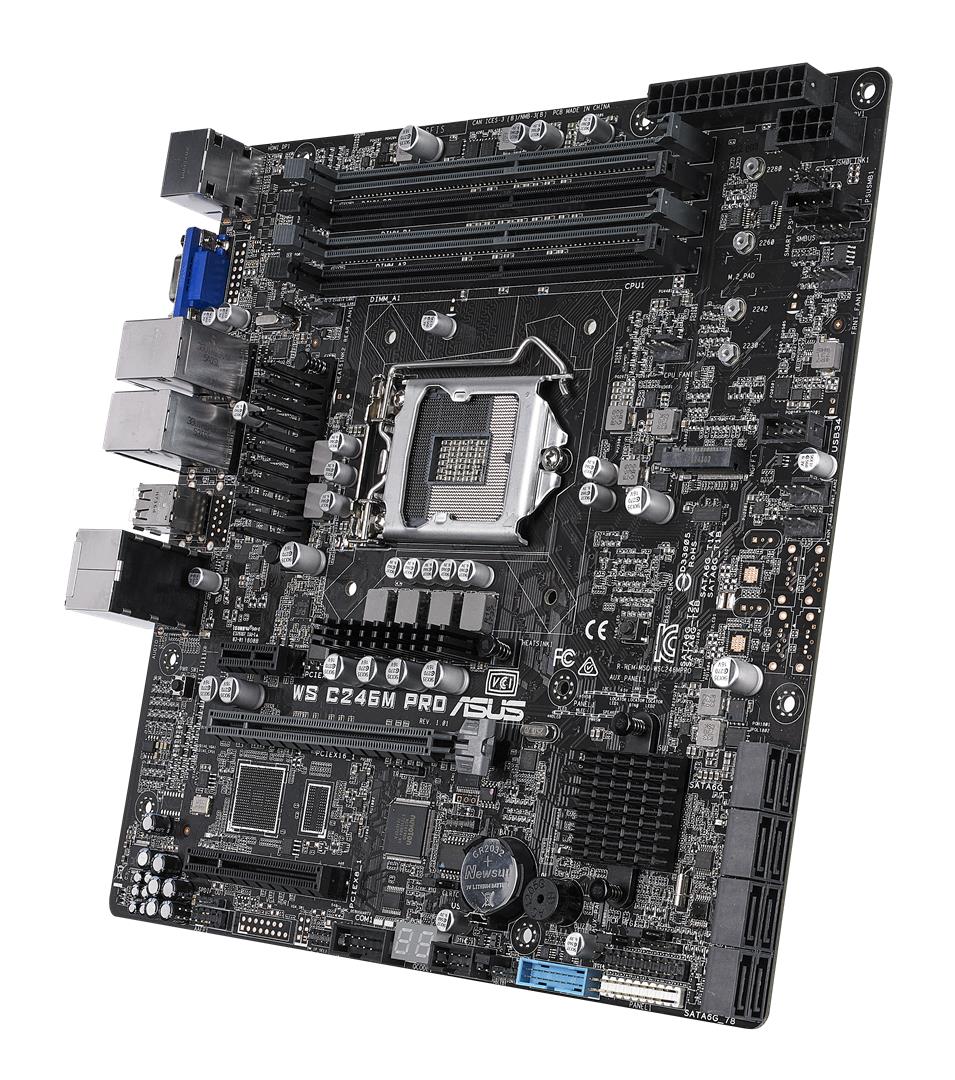 ASUS WS C246M Pro Workstation Mainboard Sockel 1151 5