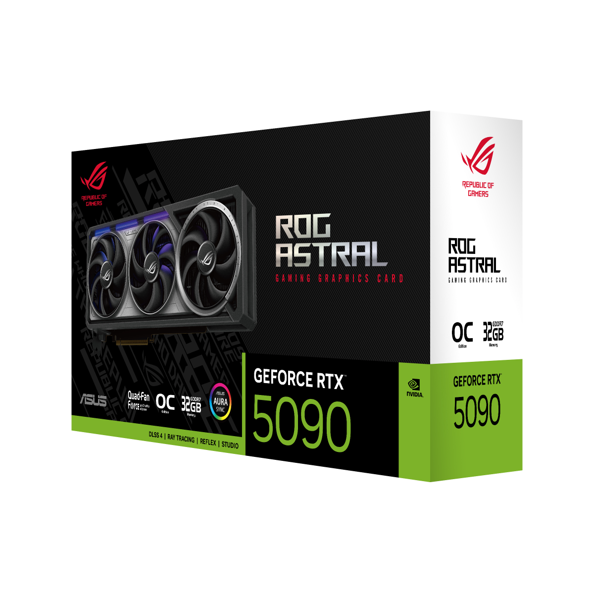 ASUS ROG Astral GeForce RTX 5090 32GB GDDR7 OC Edition Gaming Grafikkarte 12
