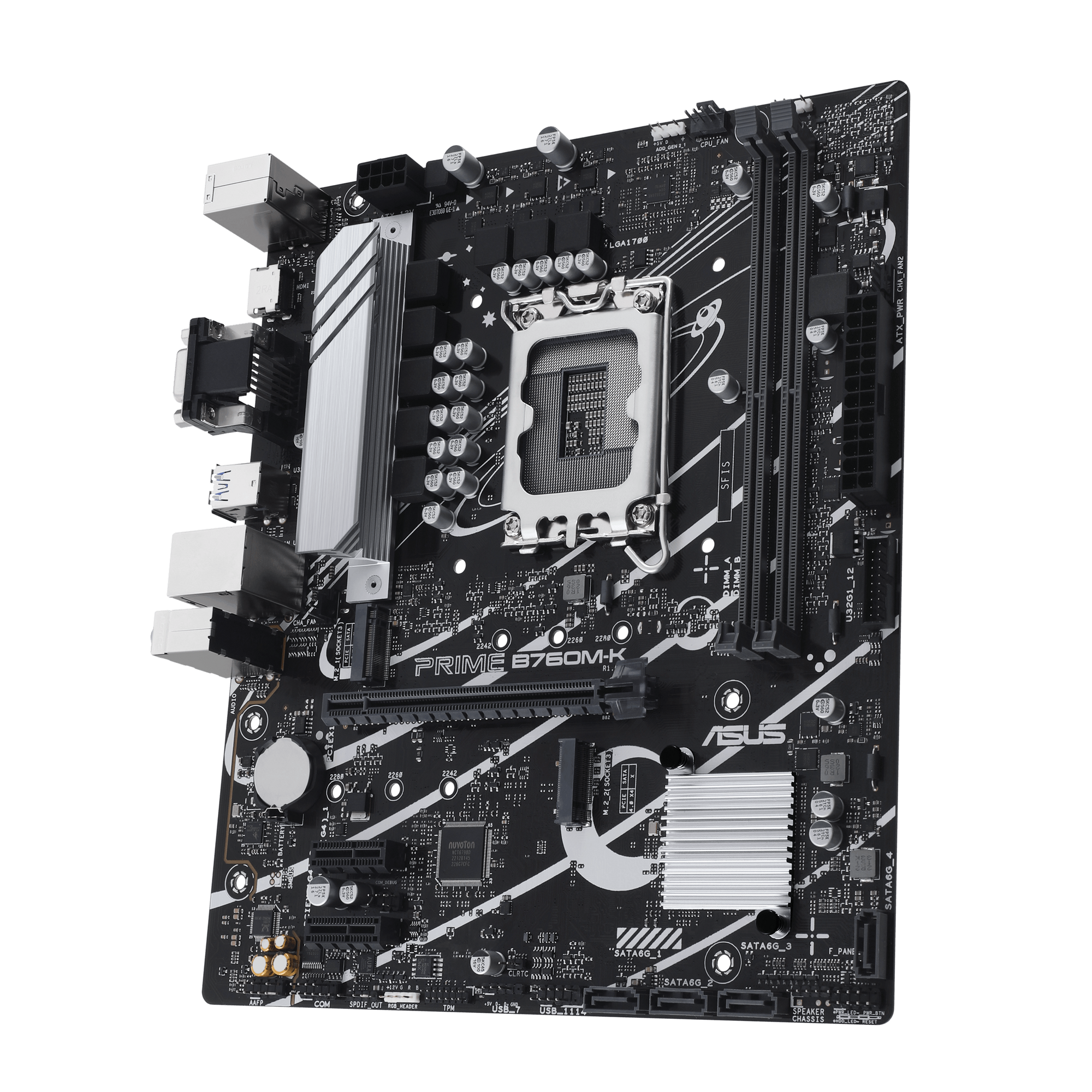 ASUS PRIME B760M-K Gaming Mainboard Sockel Intel LGA 1700 9
