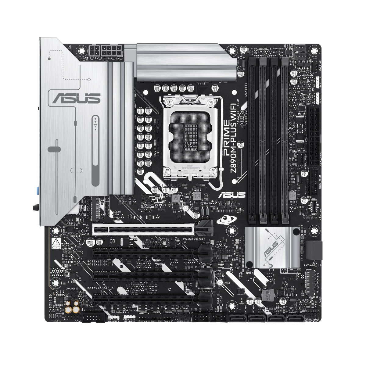 ASUS PRIME Z890M-PLUS WIFI Gaming Mainboard Sockel Intel LGA1851 11