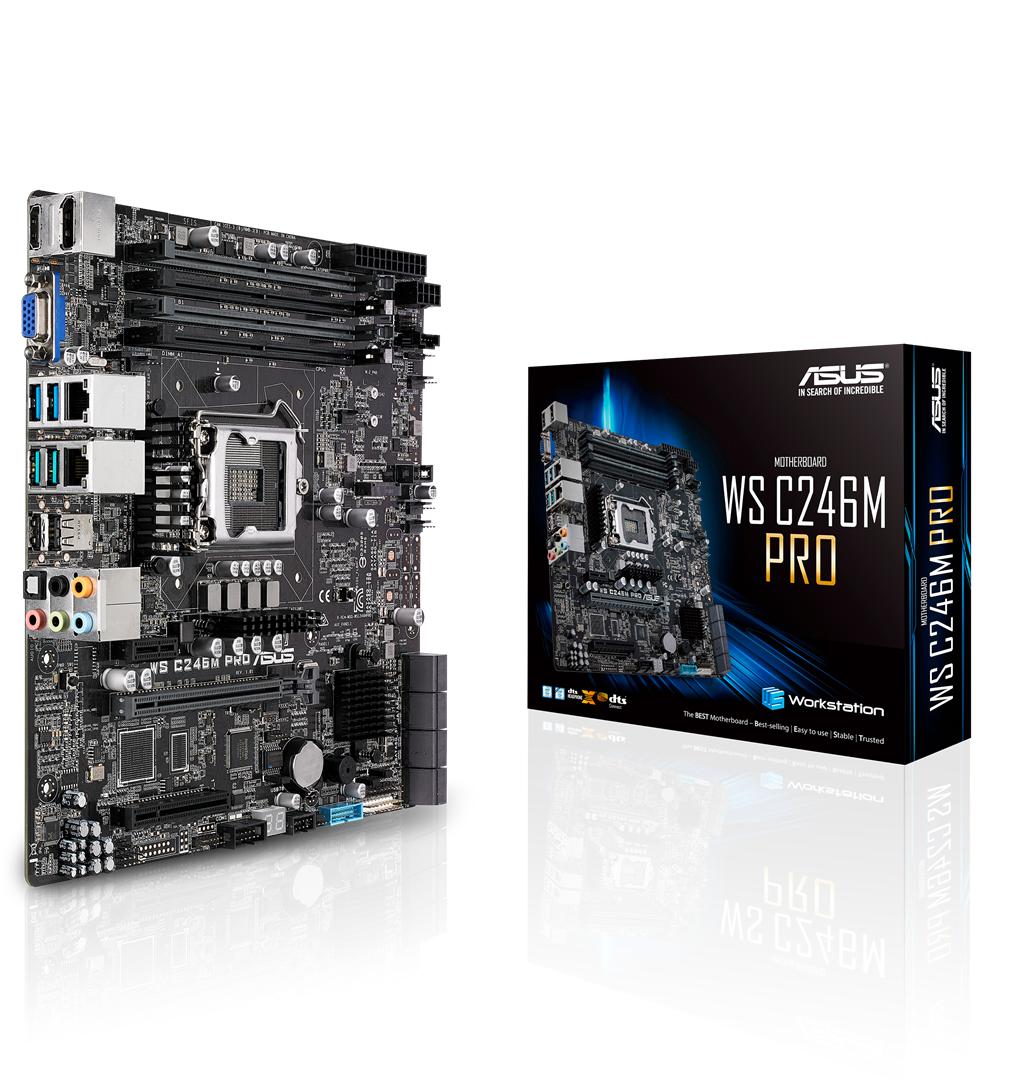 ASUS WS C246M Pro Workstation Mainboard Sockel 1151 2