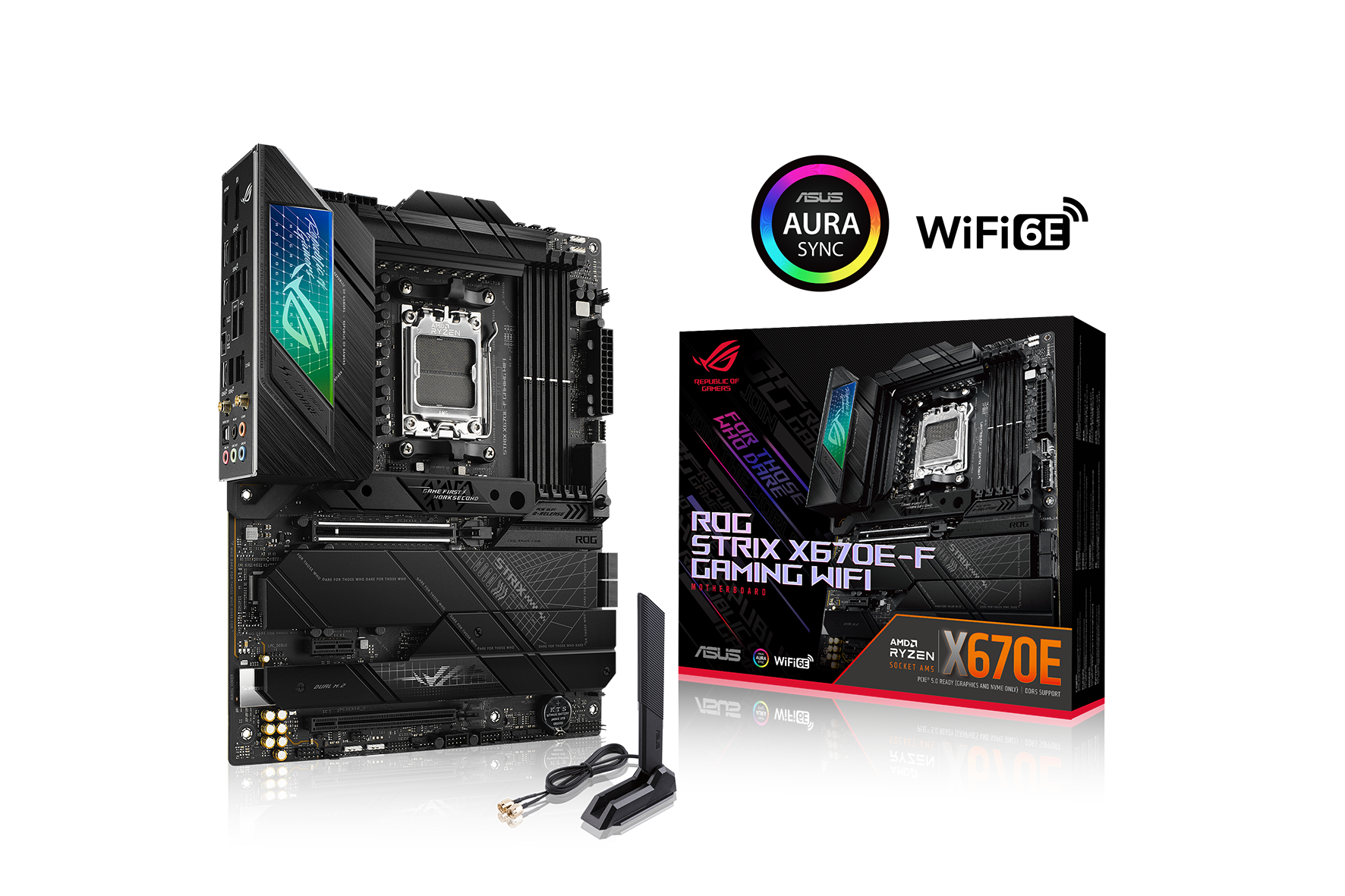 ASUS ROG STRIX X670E-F GAMING WIFI Mainboard Sockel AMD AM5