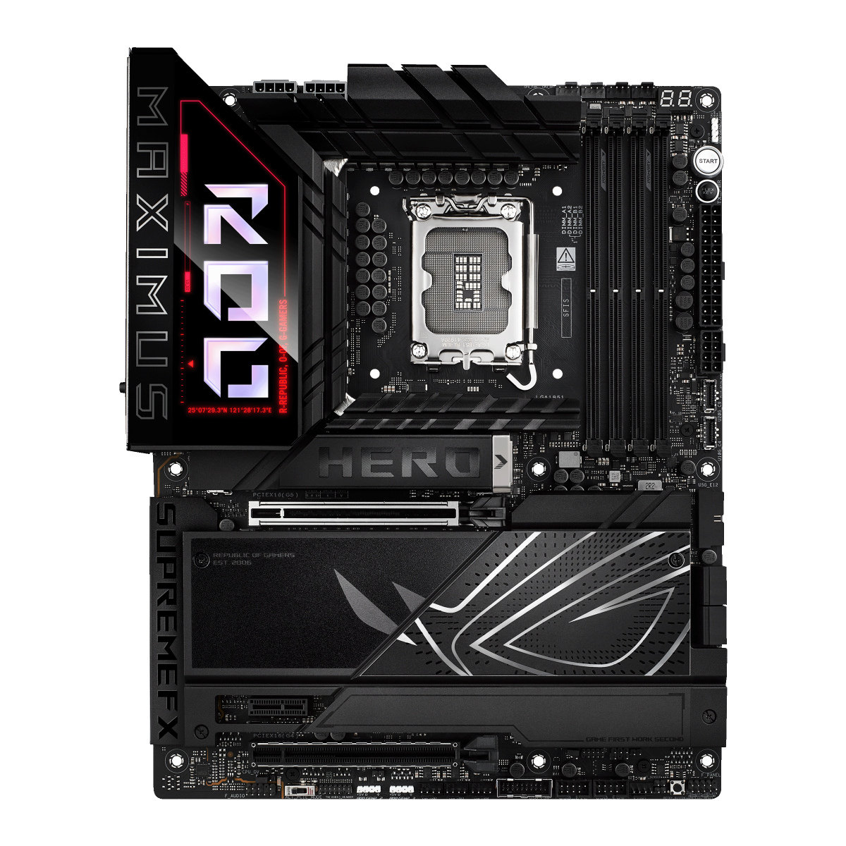 ASUS ROG MAXIMUS Z890 HERO Gaming Mainboard Sockel Intel LGA 1851 5