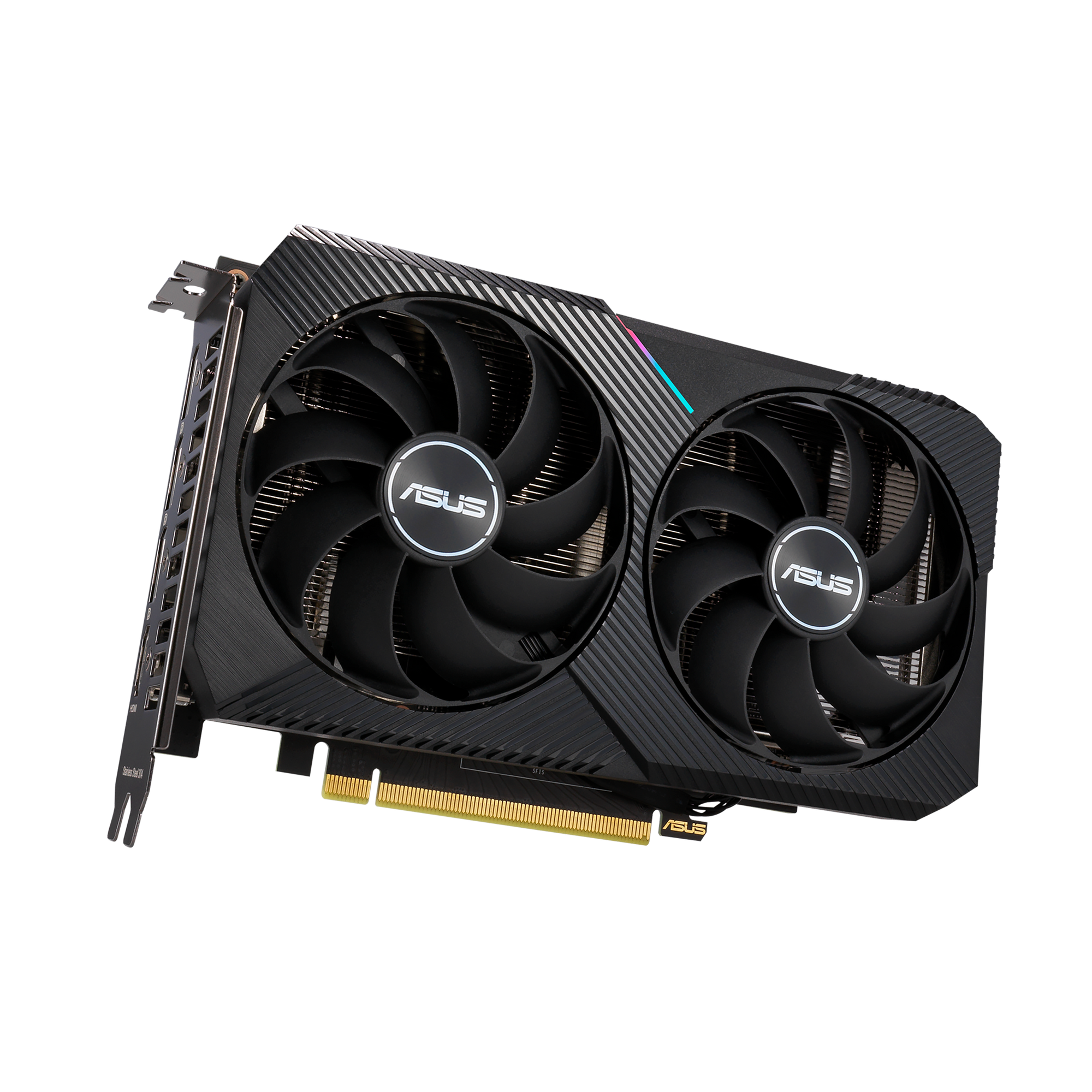 ASUS GeForce Dual RTX 3060 12GB V2 OC Edition Gaming Grafikkarte 4