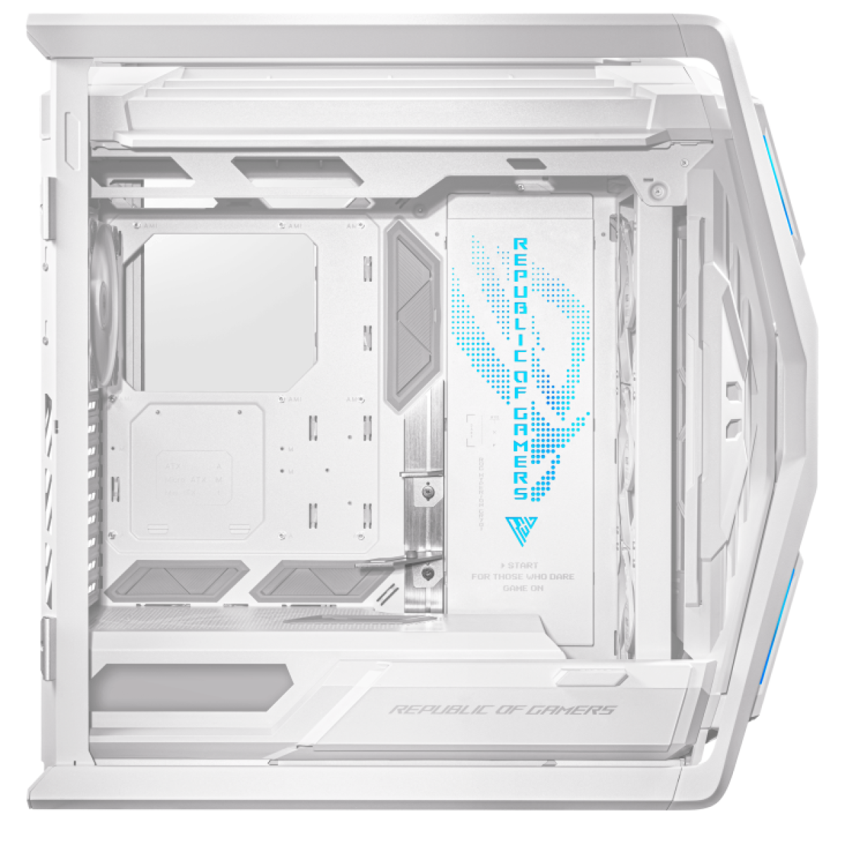 ASUS ROG Hyperion GR701 White E-ATX RGB Gaming Gehäuse weiß 2