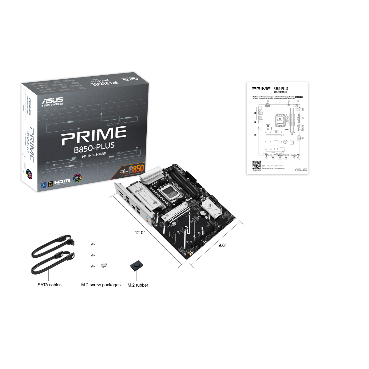 ASUS PRIME B850-PLUS-CSM Mainboard Sockel AMD AM5 7