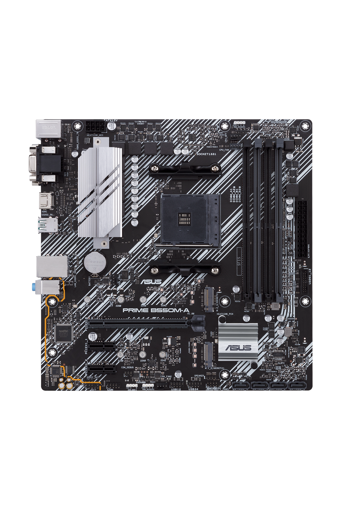 ASUS Prime B550M-A Gaming Mainboard Sockel AM4 5