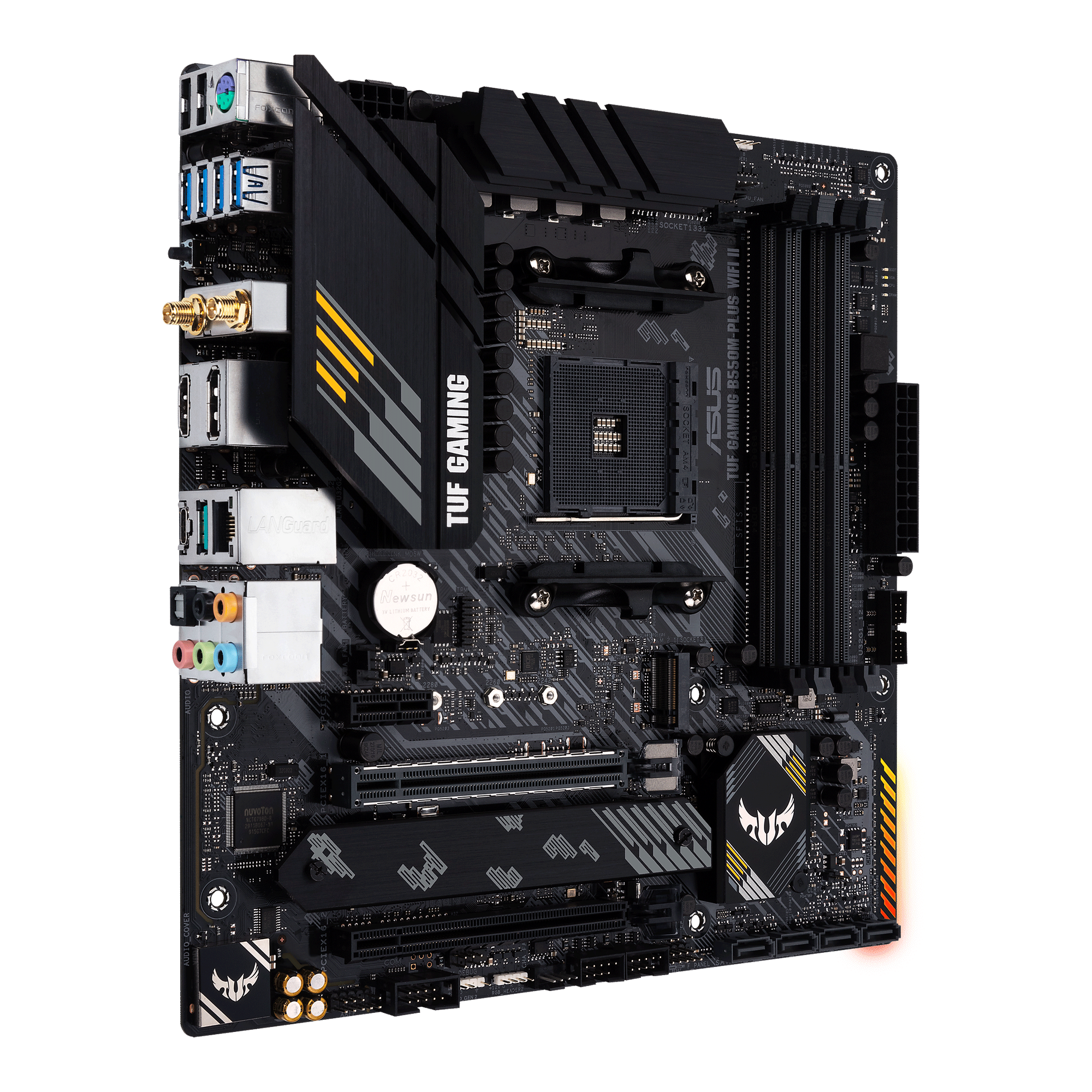 ASUS TUF GAMING B550M-PLUS WIFI II Mainboard Sockel Ryzen AM4 9