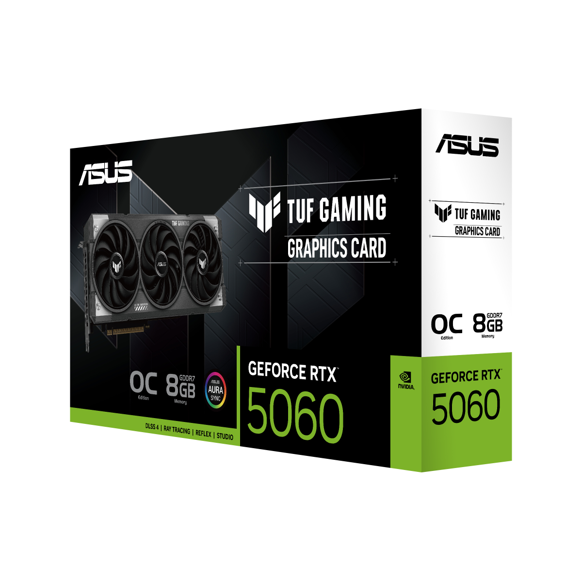 ASUS TUF Gaming GeForce RTX 5060 OC Edition 8GB GDDR7 Gaming Grafikkarte 10