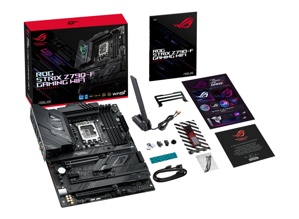 ASUS ROG STRIX Z790-F Gaming WIFI Mainboard Sockel Intel LGA1700 9