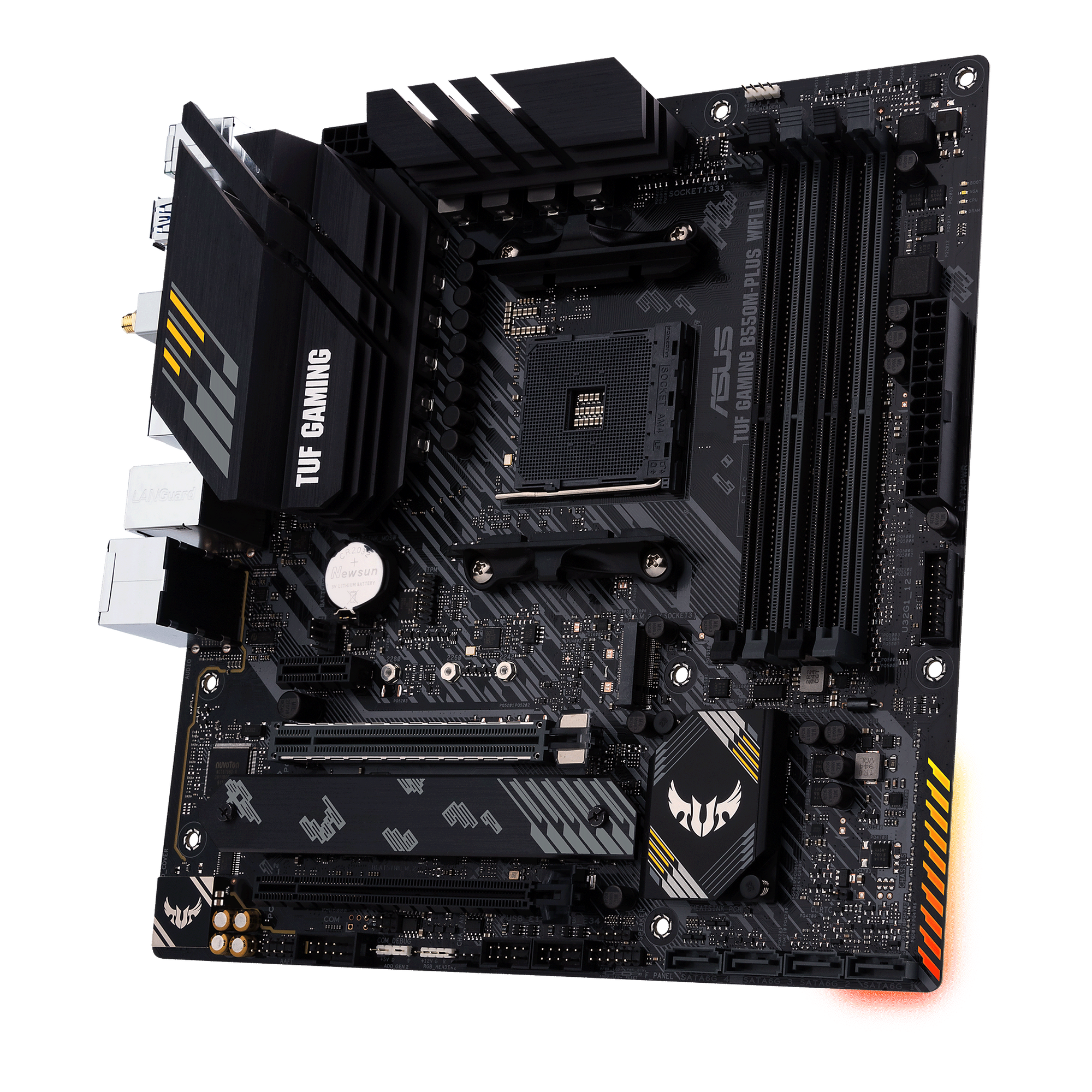 ASUS TUF GAMING B550M-PLUS WIFI II Mainboard Sockel Ryzen AM4 8