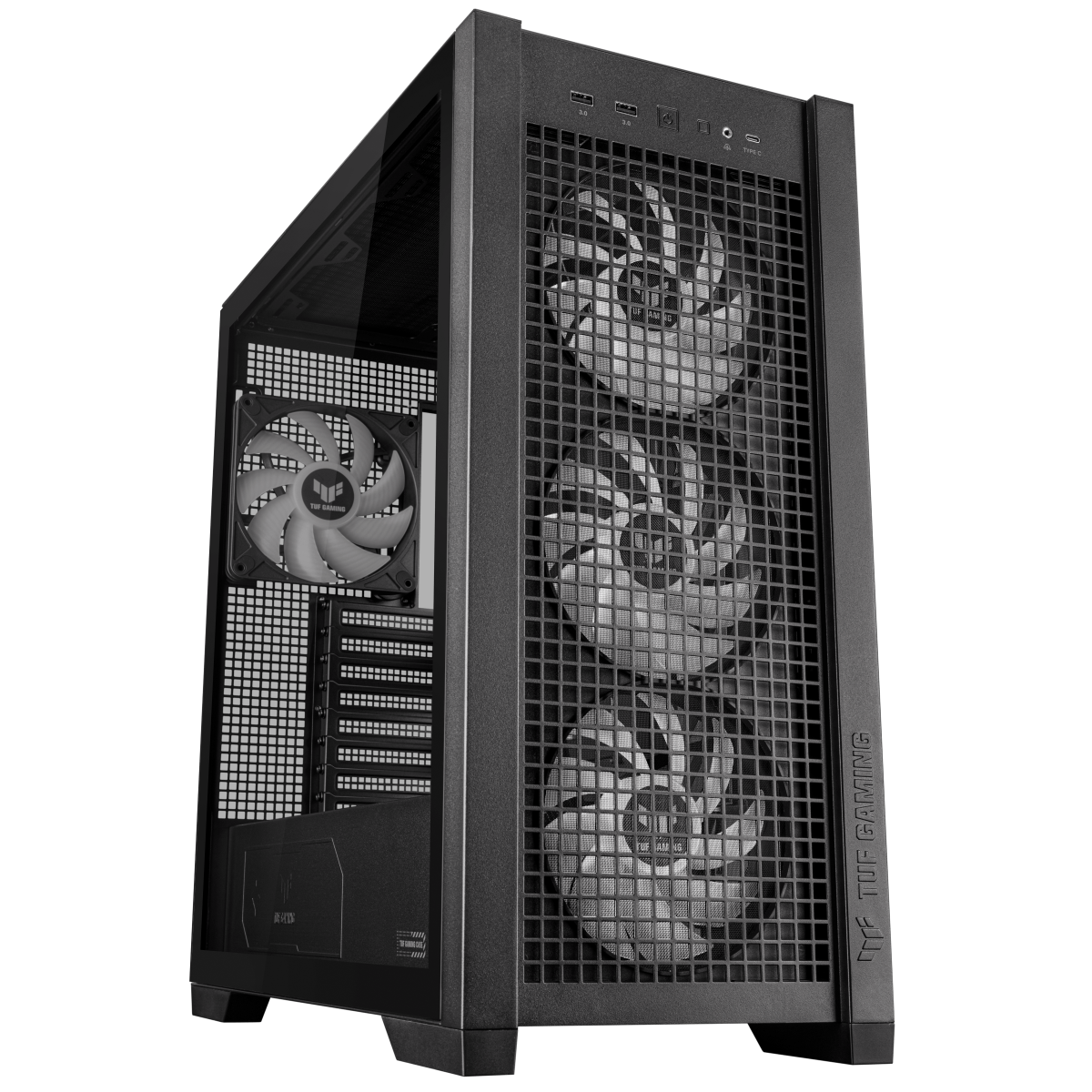 ASUS TUF Gaming GT302 ARGB Black Mid-Tower-ATX-Gehäuse 4