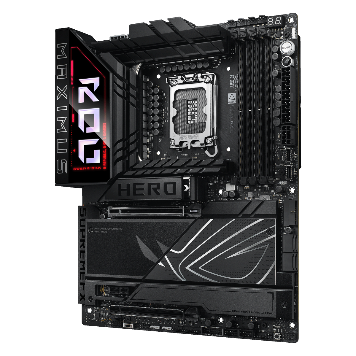 ASUS ROG MAXIMUS Z890 HERO Gaming Mainboard Sockel Intel LGA 1851 3