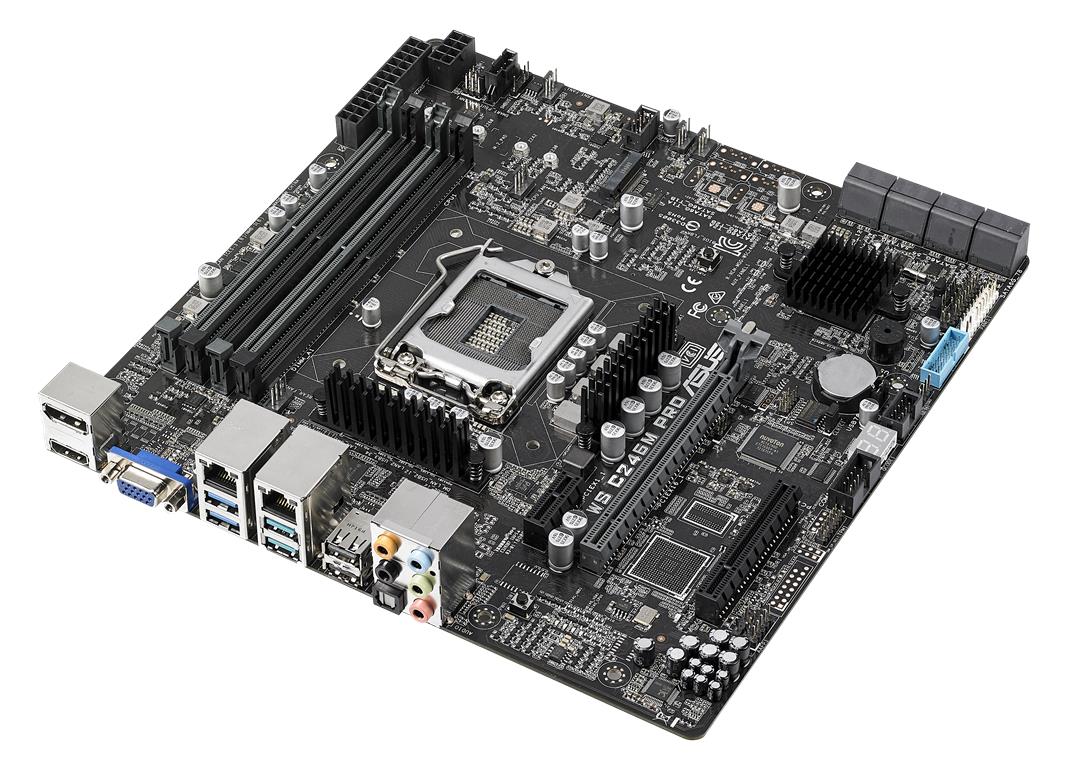 ASUS WS C246M Pro Workstation Mainboard Sockel 1151 4