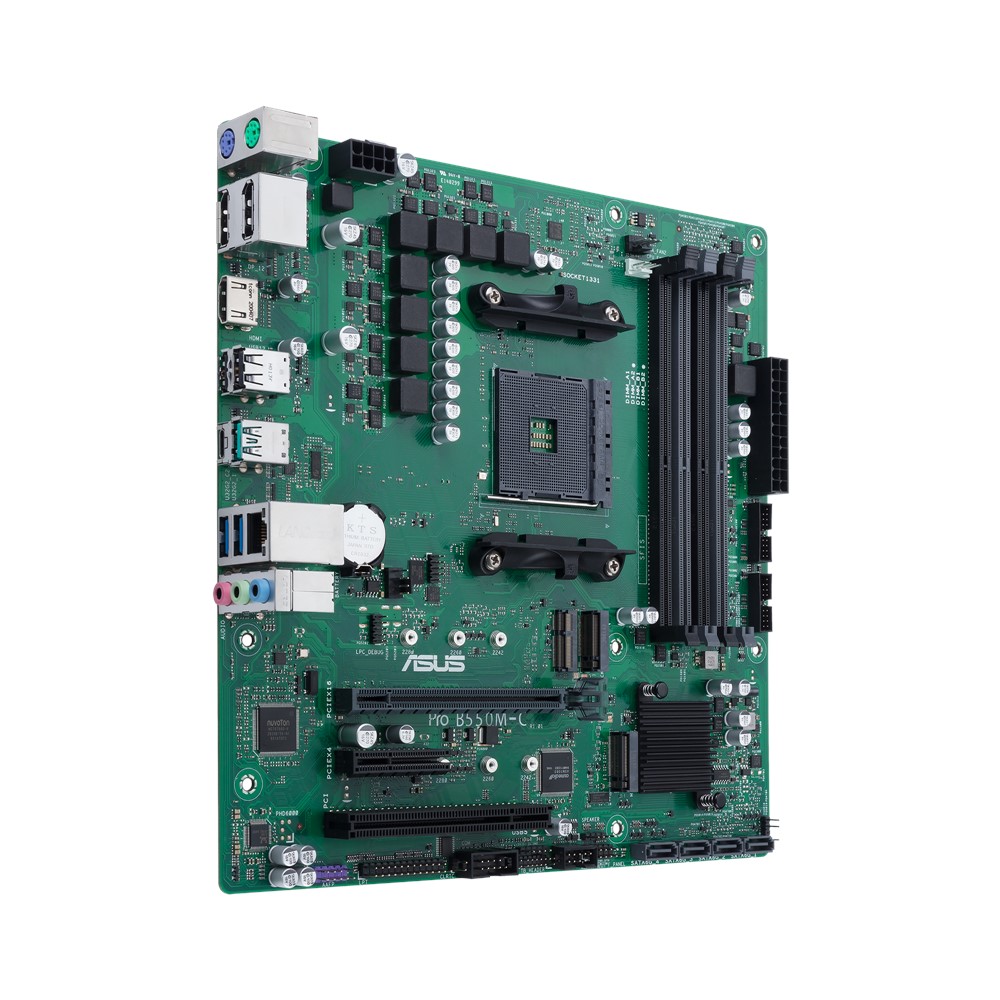 ASUS PRO B550M-C/CSM Business Mainboard Sockel AM4 4