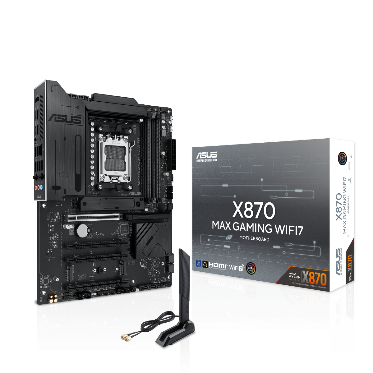 ASUS X870 MAX GAMING WIFI7 Mainboard Sockel AMD AM5