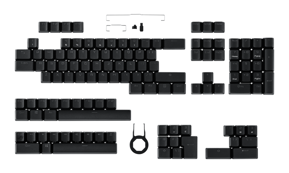 ASUS ROG PBT Doubleshot Keycap Set