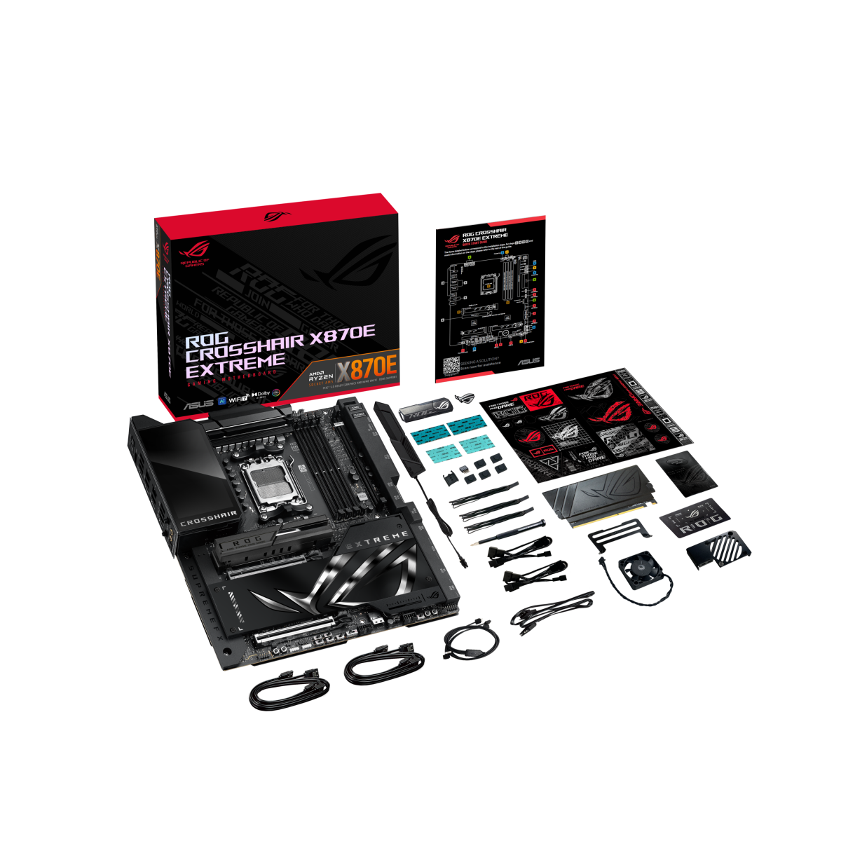 ASUS ROG CROSSHAIR X870E EXTREME Gaming Mainboard Sockel AMD AM5 10