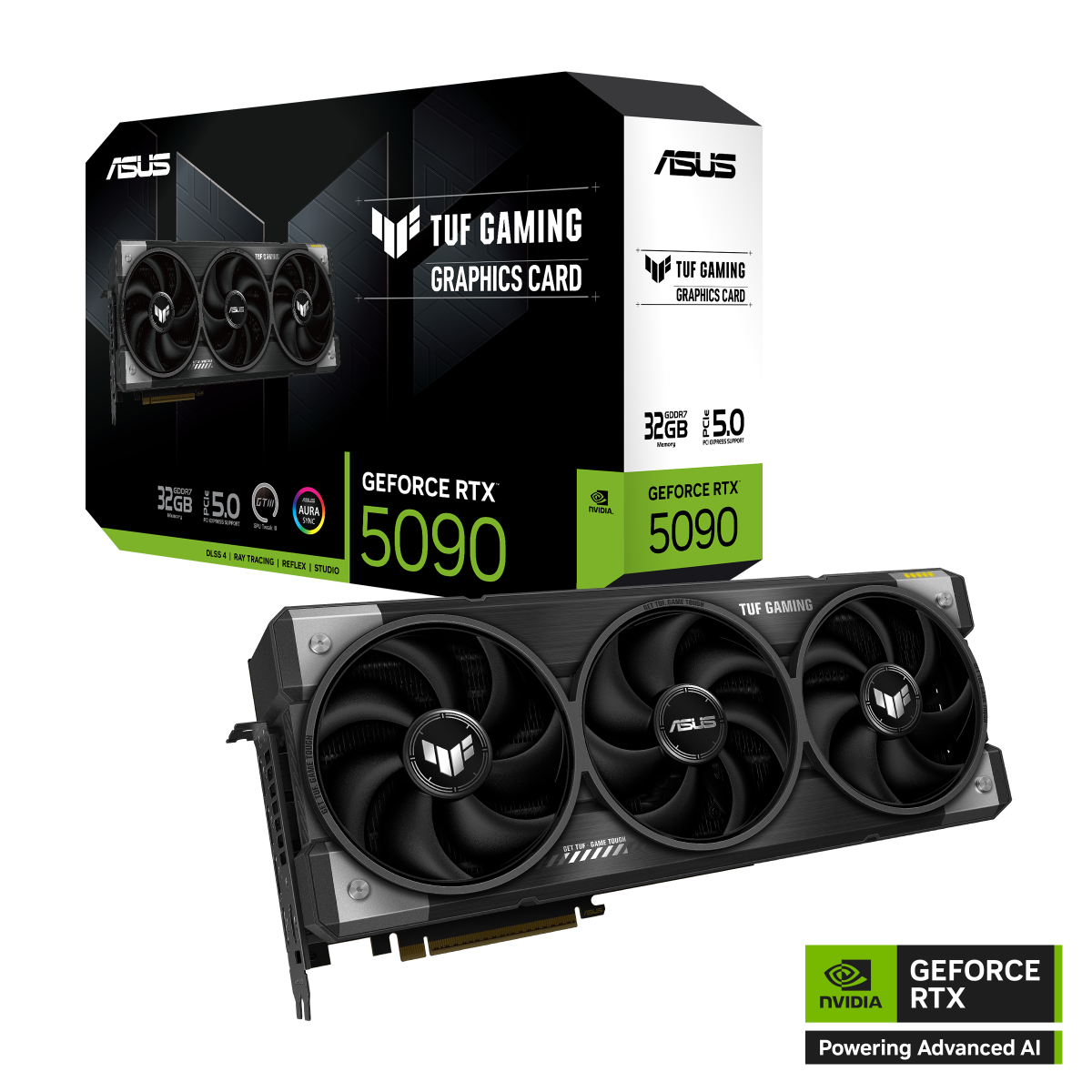 ASUS TUF Gaming GeForce RTX 5090 32GB GDDR7 Gaming Grafikkarte