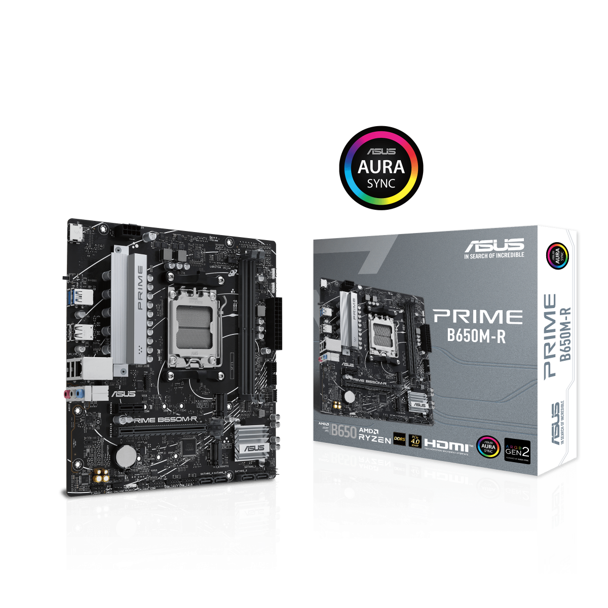 ASUS PRIME B650M-R Gaming Mainboard Sockel AMD AM5