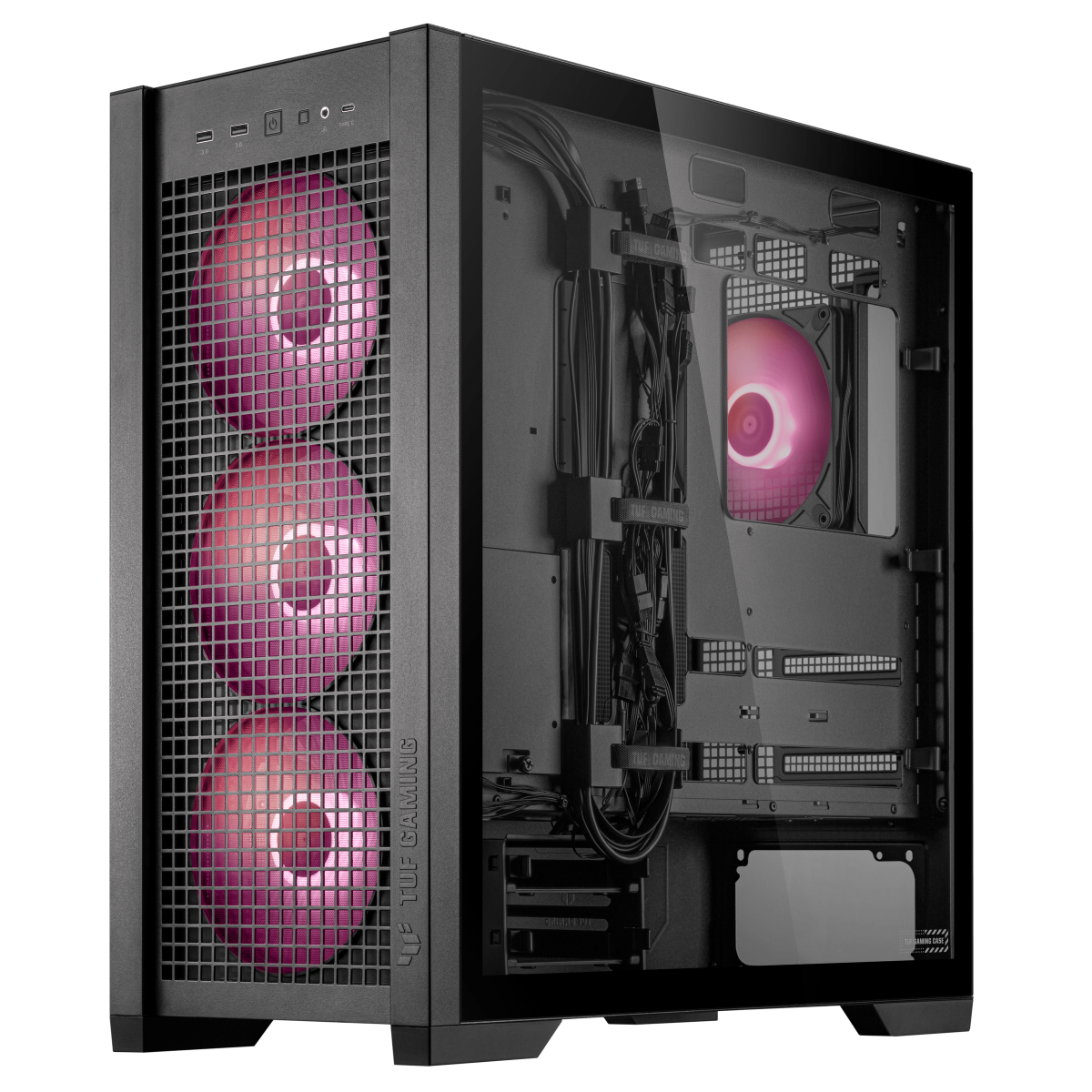 ASUS TUF Gaming GT302 ARGB Black Mid-Tower-ATX-Gehäuse 3