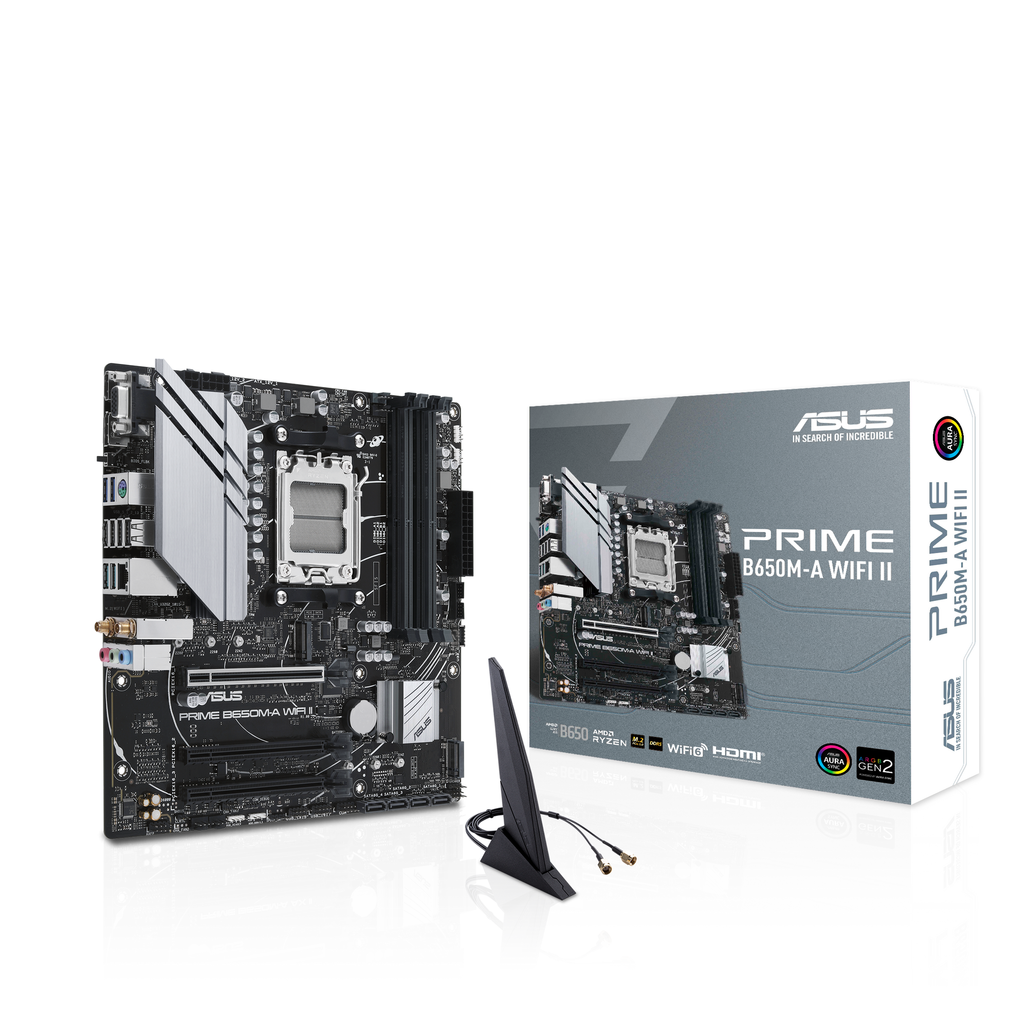 ASUS PRIME B650M-A WIFI II Gaming Mainboard Sockel AMD AM5 11