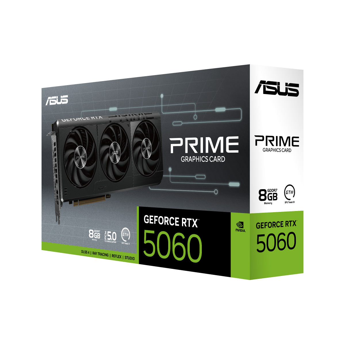 ASUS Prime GeForce RTX 5060 8GB GDDR7 Gaming Grafikkarte 10