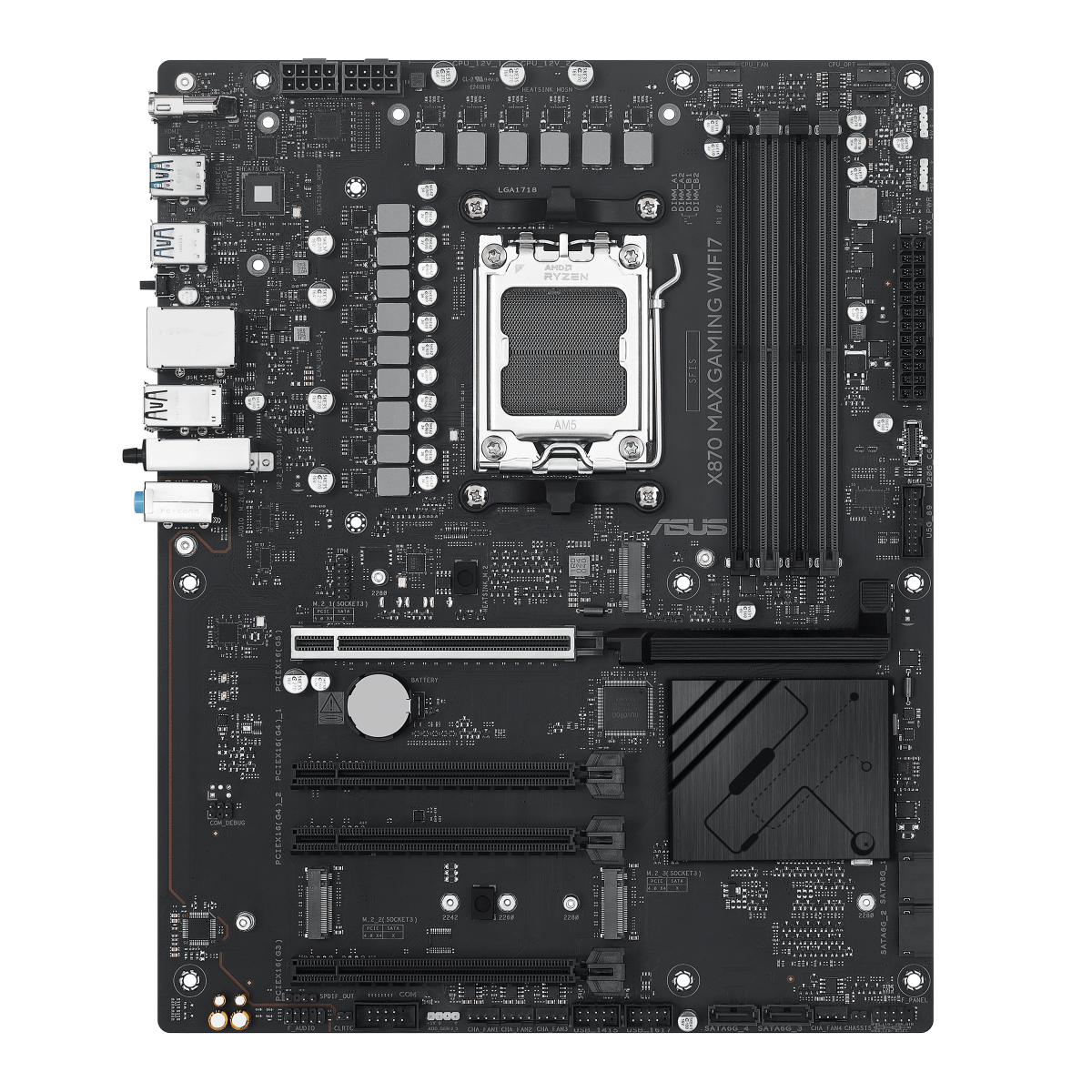 ASUS X870 MAX GAMING WIFI7 Mainboard Sockel AMD AM5 8