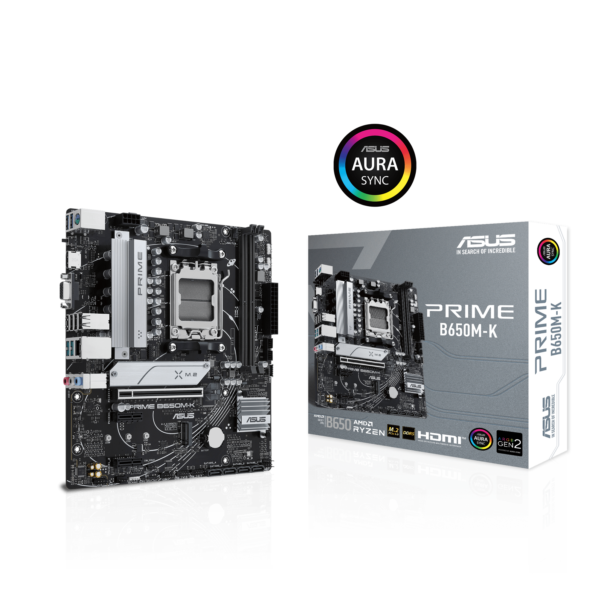 ASUS Prime B650M-K Mainboard Sockel AMD AM5