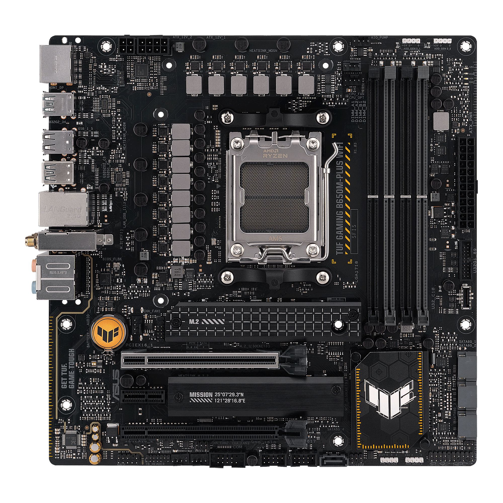 ASUS TUF GAMING B650M-PLUS WIFI Mainboard Sockel AMD AM5 ( 8