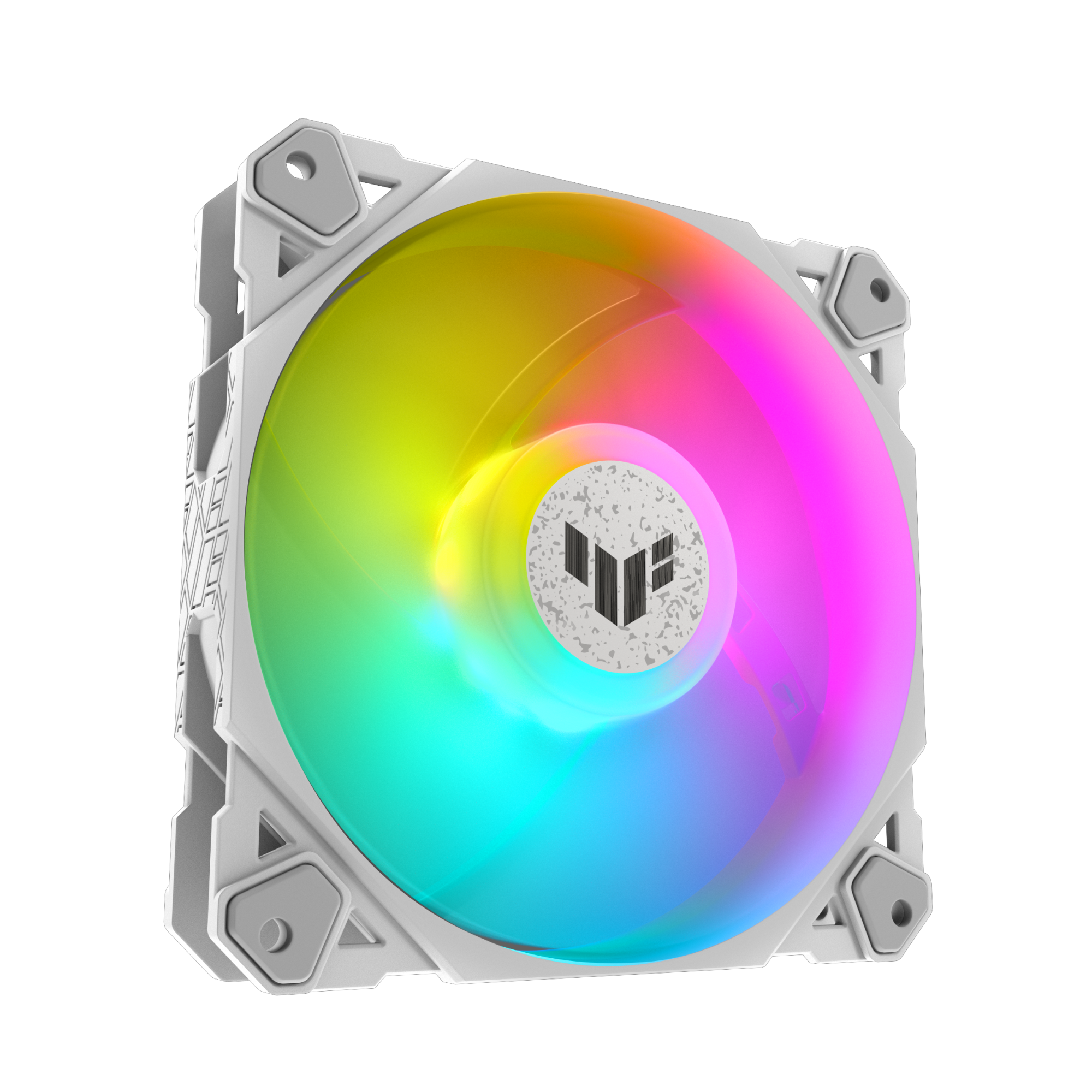ASUS TUF Gaming TF120 ARGB-Gehäuselüfter White Edition - Single Pack