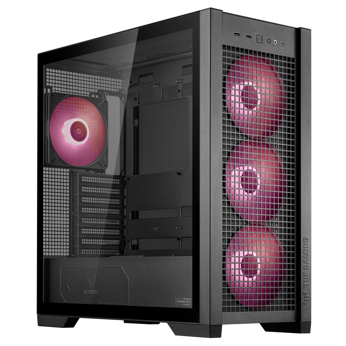 ASUS TUF Gaming GT302 ARGB Black Mid-Tower-ATX-Gehäuse 16