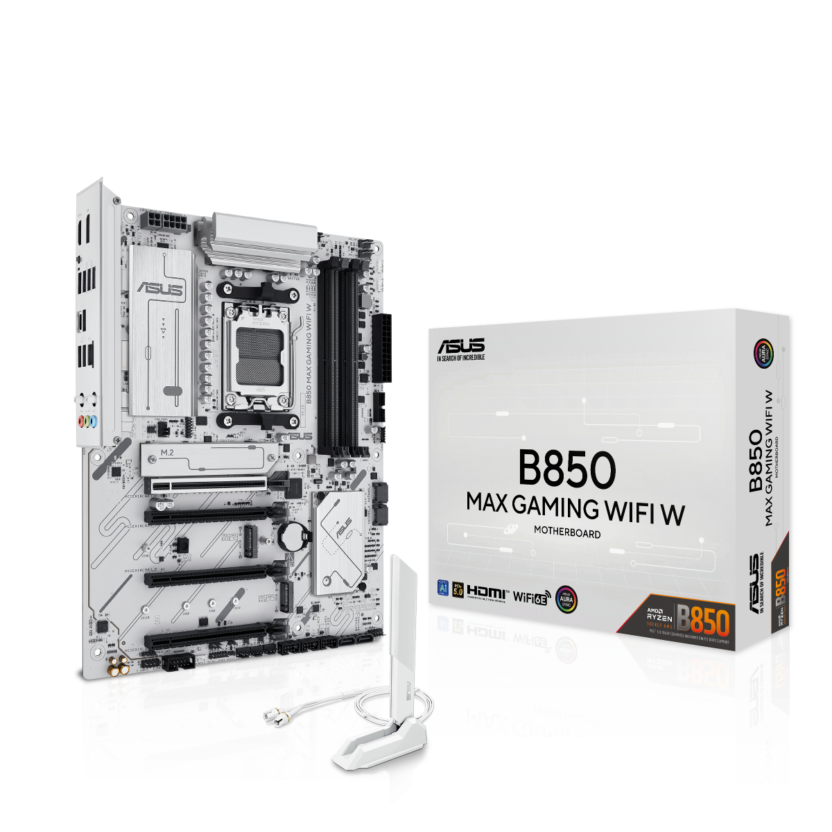 ASUS B850 MAX GAMING WIFI W Mainboard Sockel AMD AM5