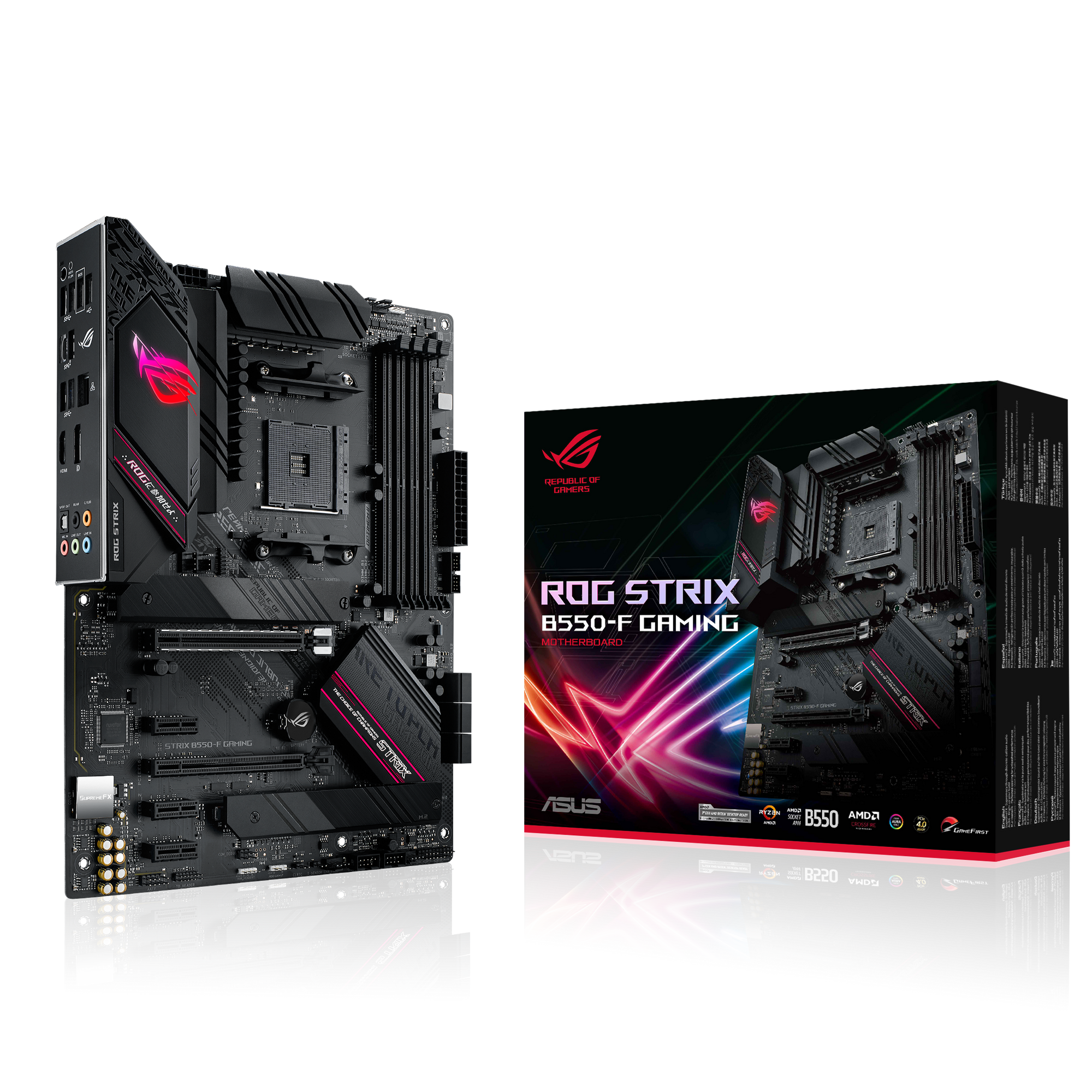 ASUS ROG STRIX B550-F Gaming Mainboard Sockel AM4 5