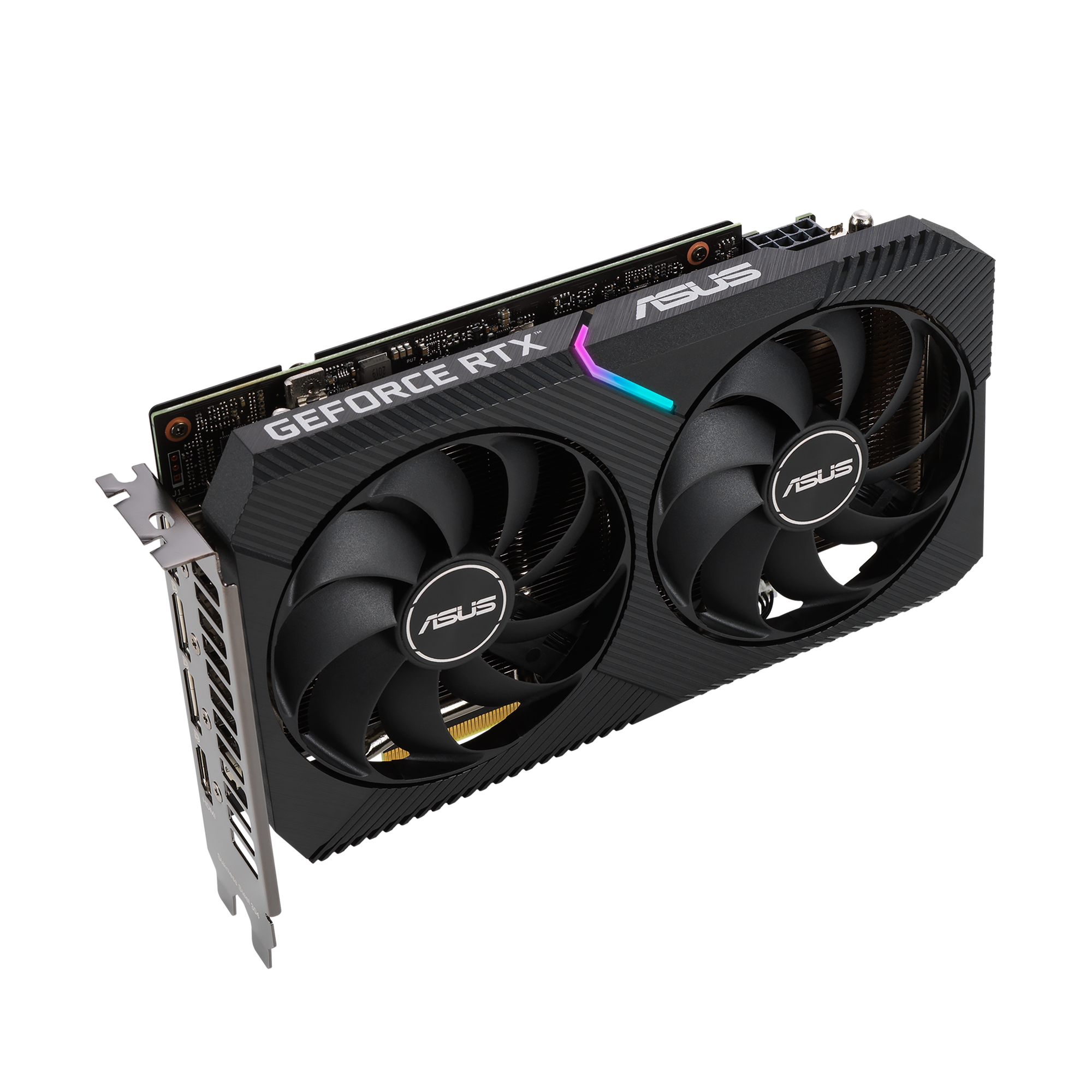 ASUS GeForce Dual RTX 3060 12GB V2 OC Edition Gaming Grafikkarte 14