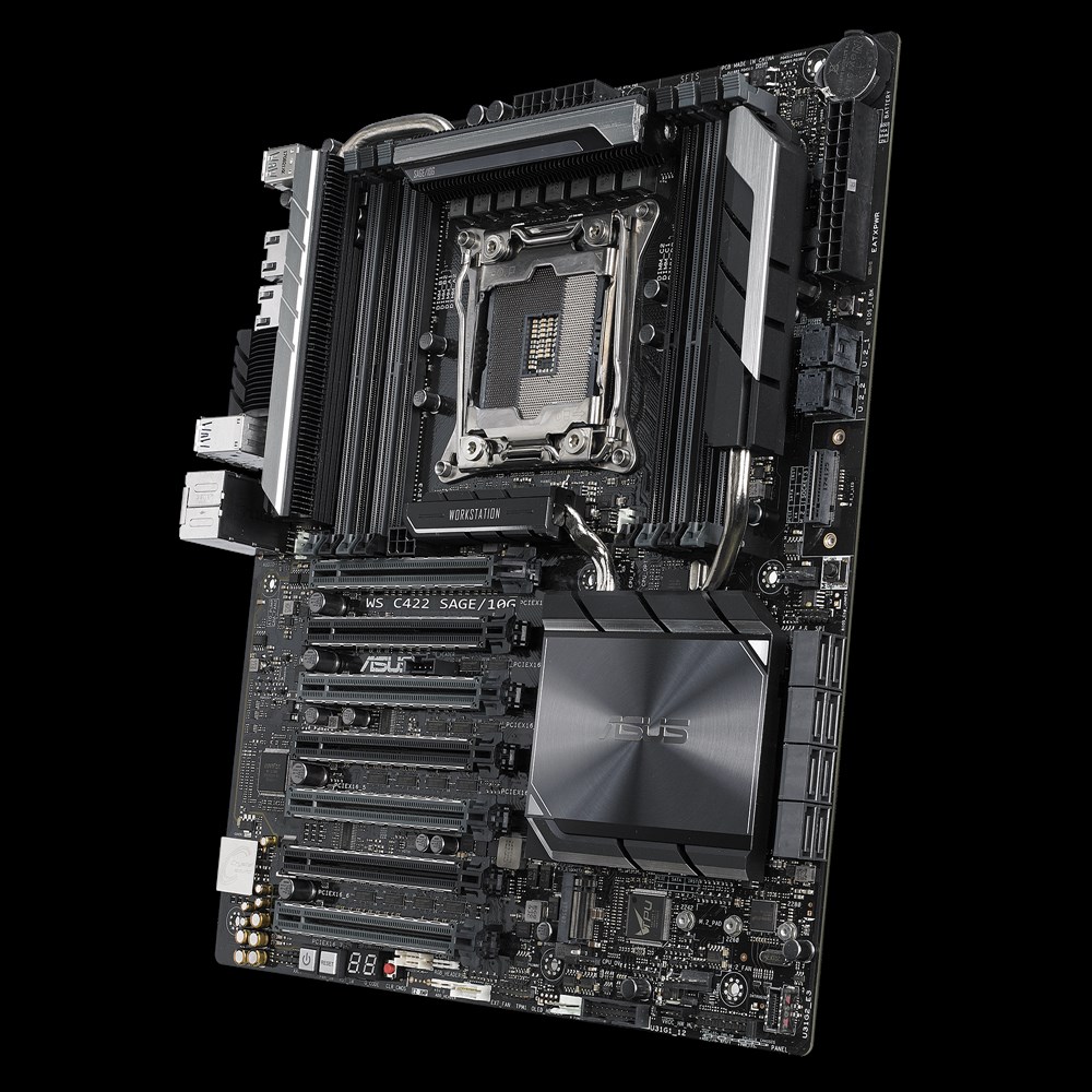 ASUS WS C422 SAGE/10G Workstation Mainboard 7