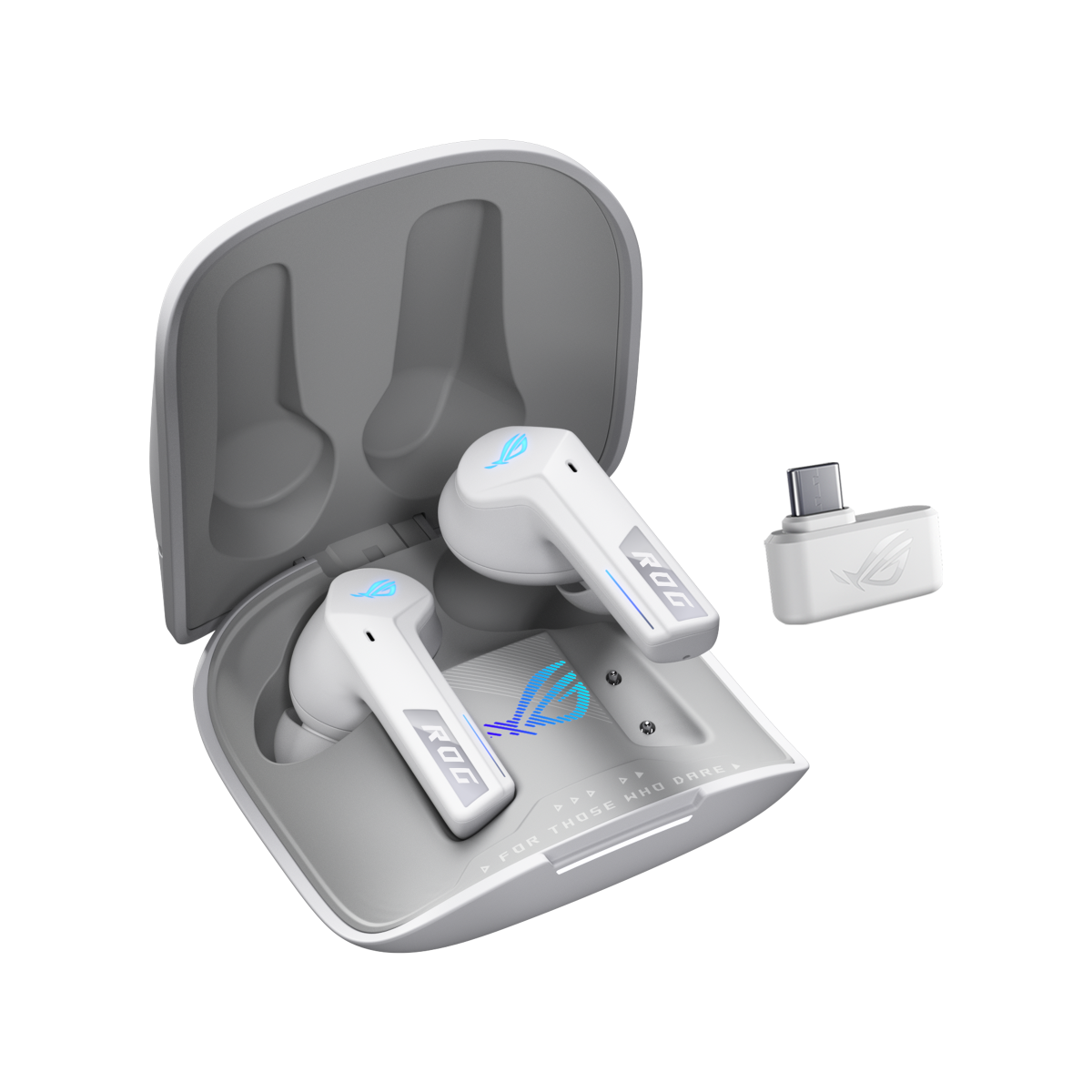 ASUS ROG Cetra True Wireless SpeedNova White RGB In-Ear Gaming Kopfhörer 3