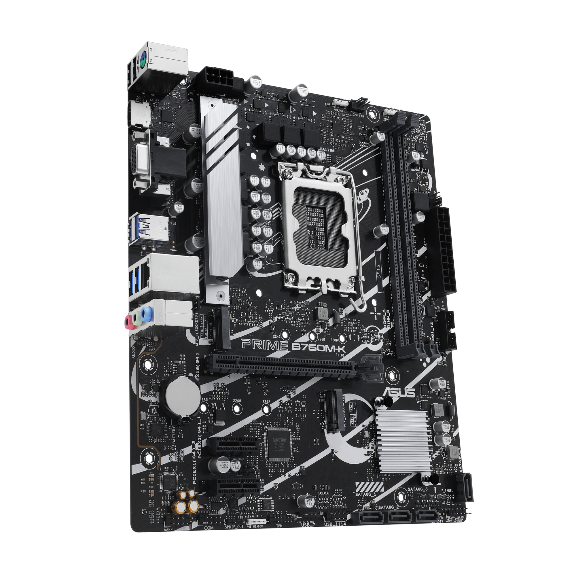 ASUS PRIME B760M-K Gaming Mainboard Sockel Intel LGA 1700 8