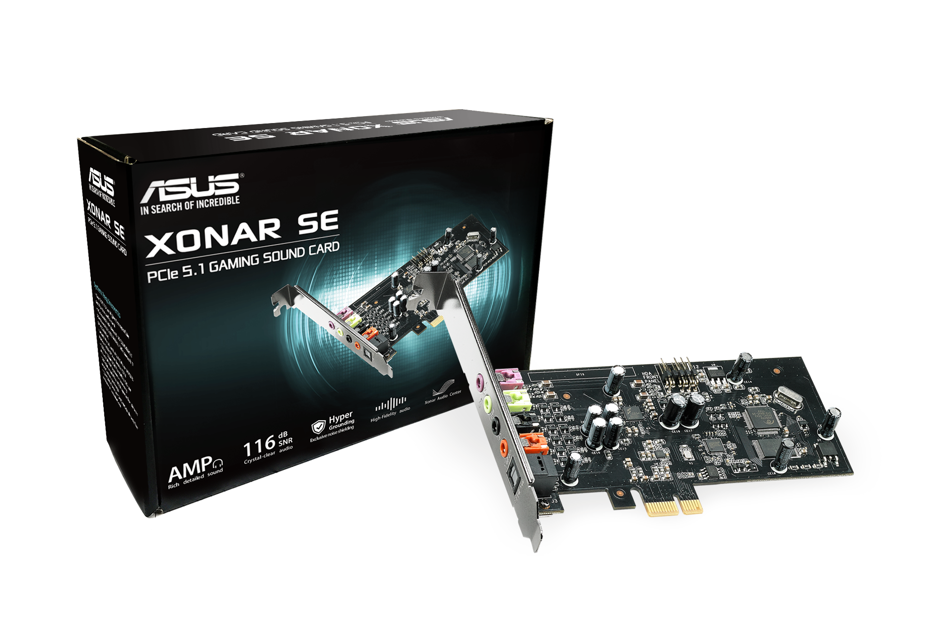 ASUS Xonar SE Eingebaut 5.1 Kanäle PCI-E