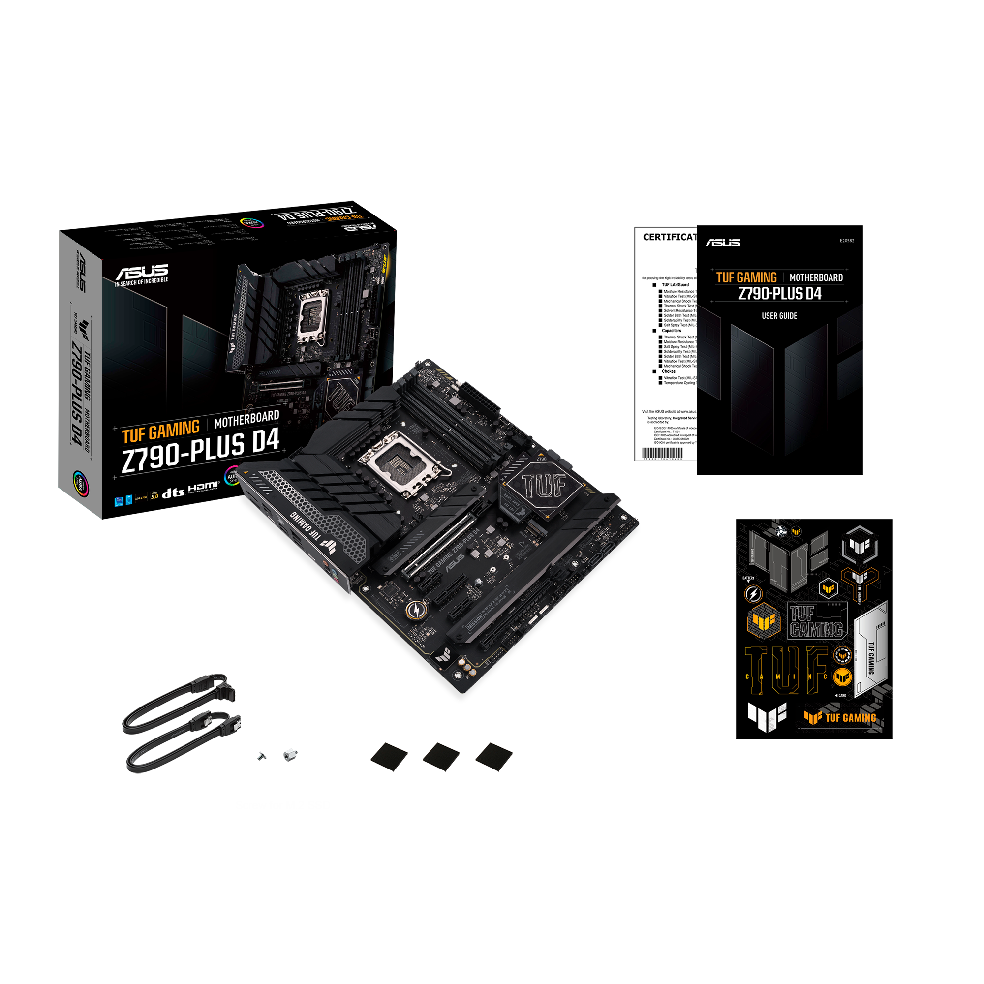 ASUS TUF Gaming Z790-Plus D4 Mainboard Sockel Intel LGA1700 8