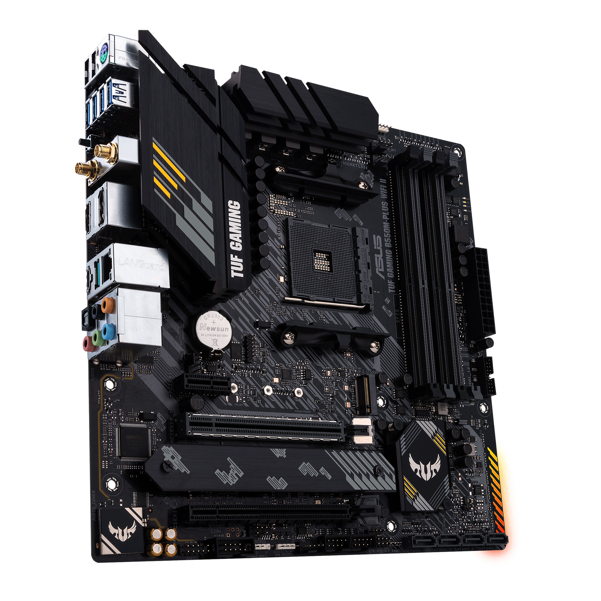 ASUS TUF GAMING B550M-PLUS WIFI II Mainboard Sockel Ryzen AM4 2