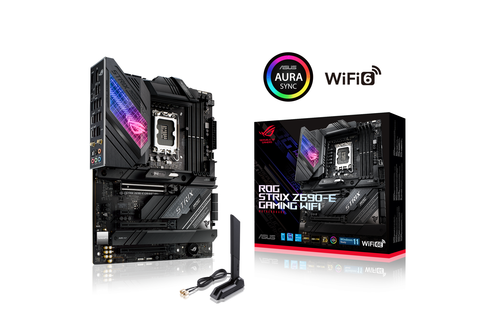 ASUS ROG STRIX Z690-E GAMING WIFI Mainboard Sockel Intel LGA 1700